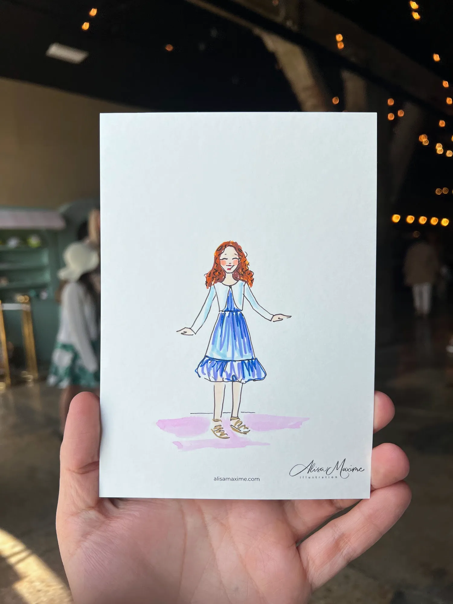 Live fashion sketch 10 from Communion Party at Red Hook Cidery, Brooklyn