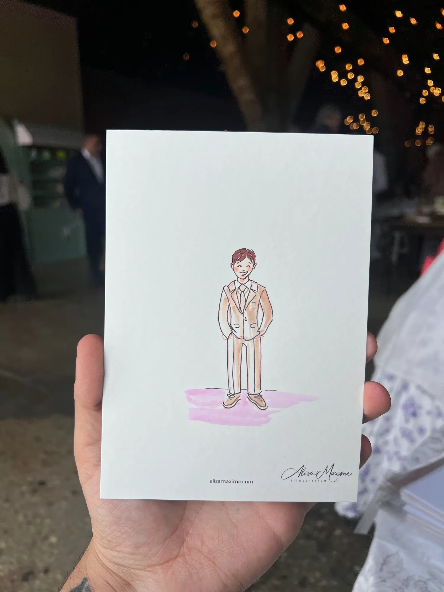 Live fashion sketch 3 from Communion Party at Red Hook Cidery, Brooklyn