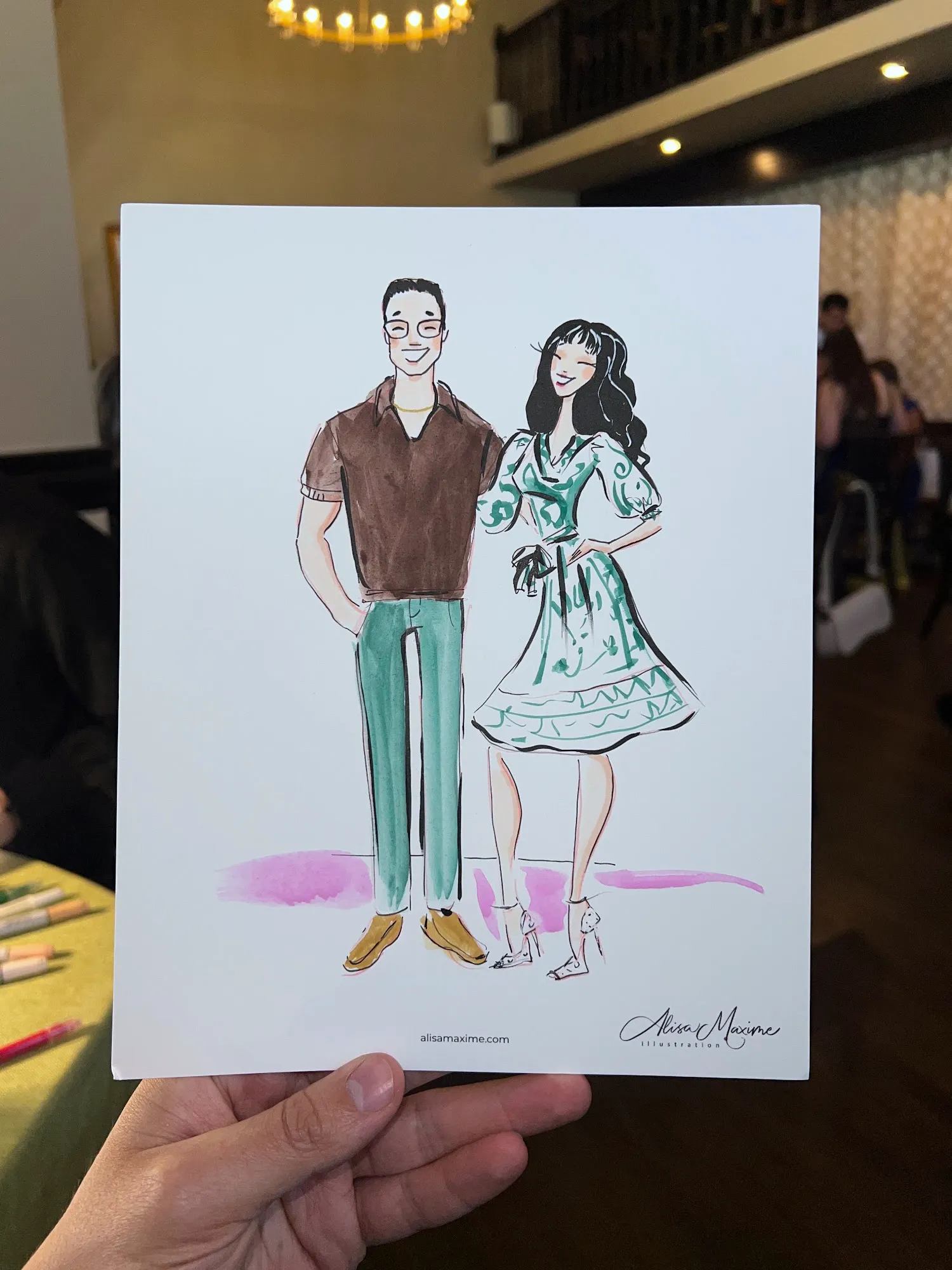 Live fashion sketch · 2026