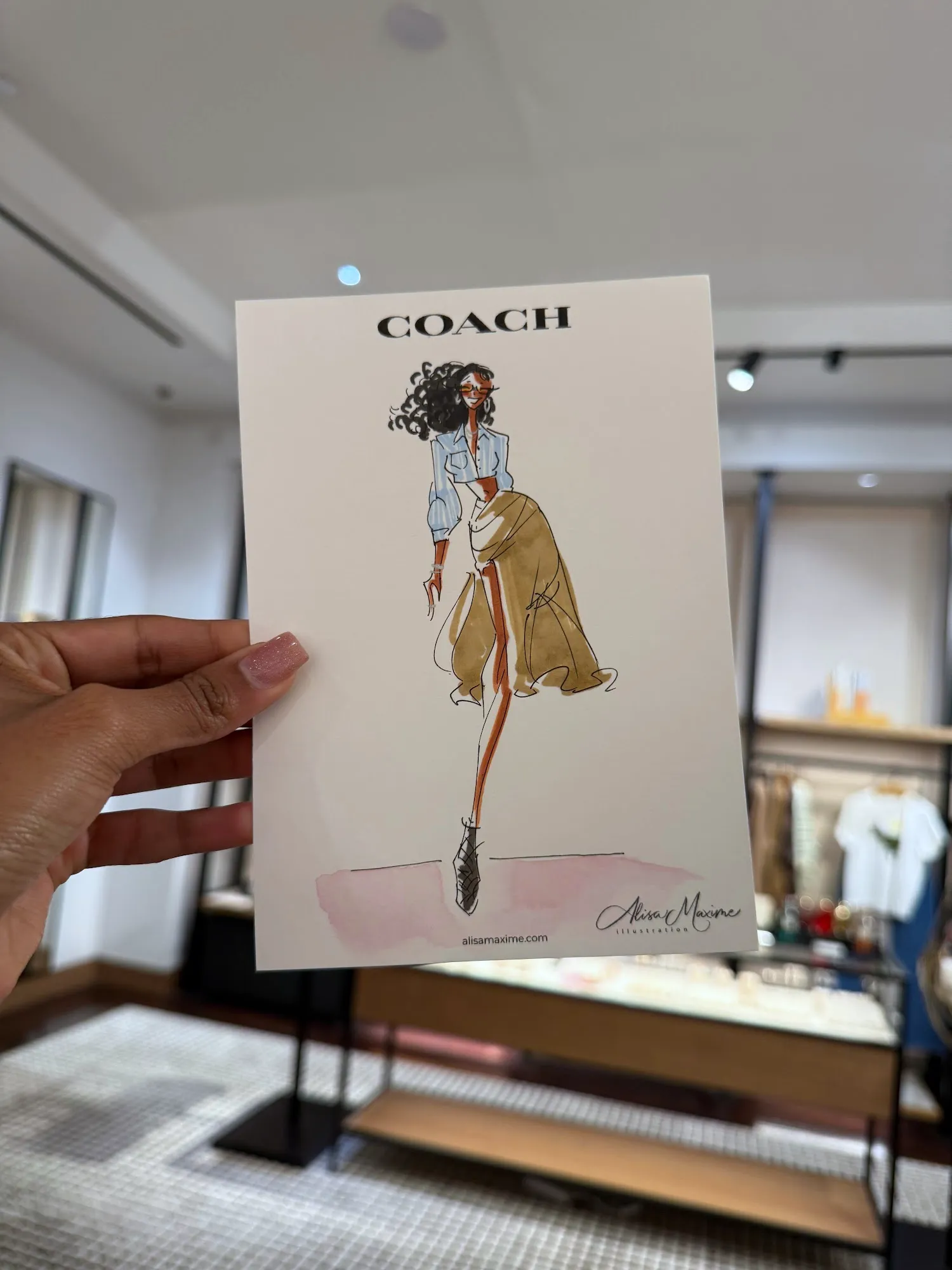 Shop Event at Coach, Dallas — from the evening