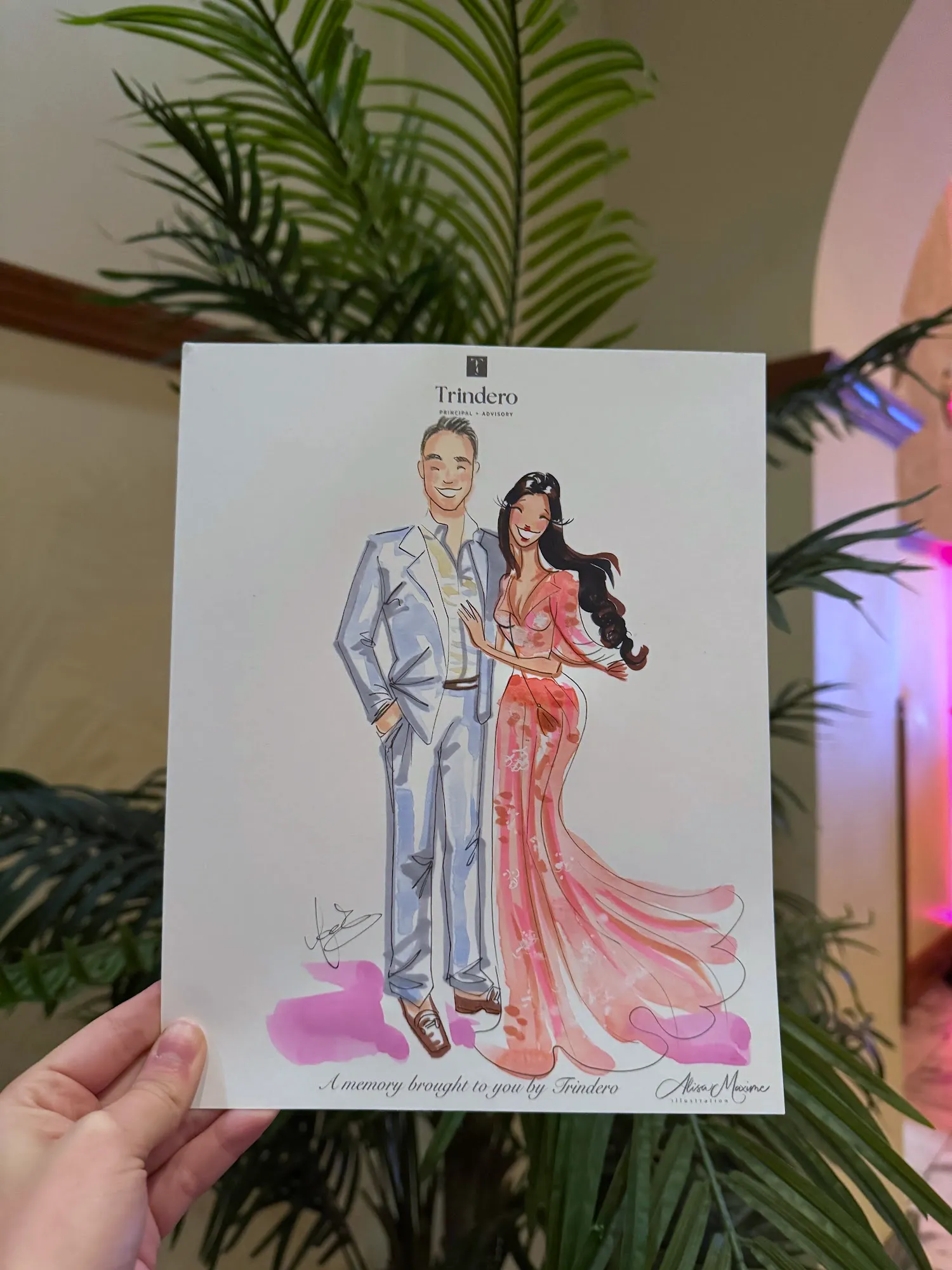 Live fashion sketch 6 from Gala Evening at Ashton Depot, Fort Worth