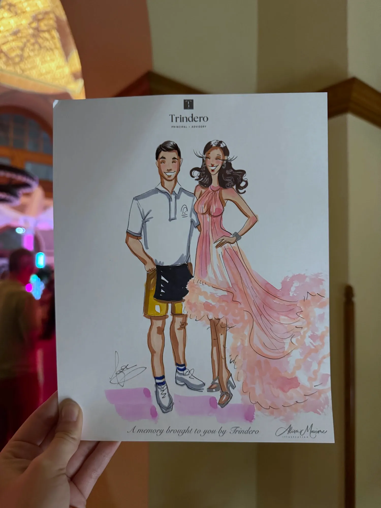 Live fashion sketch 15 from Gala Evening at Ashton Depot, Fort Worth