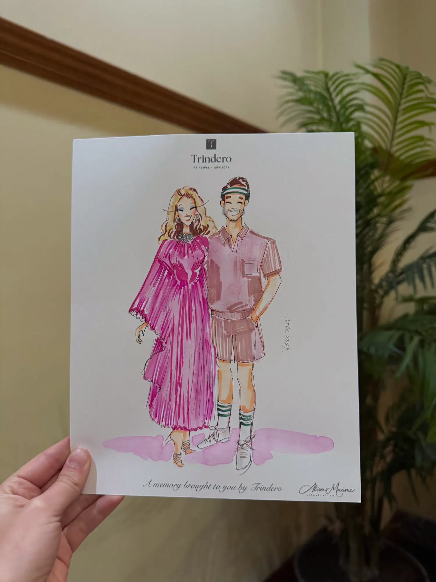 Live fashion sketch 12 from Gala Evening at Ashton Depot, Fort Worth