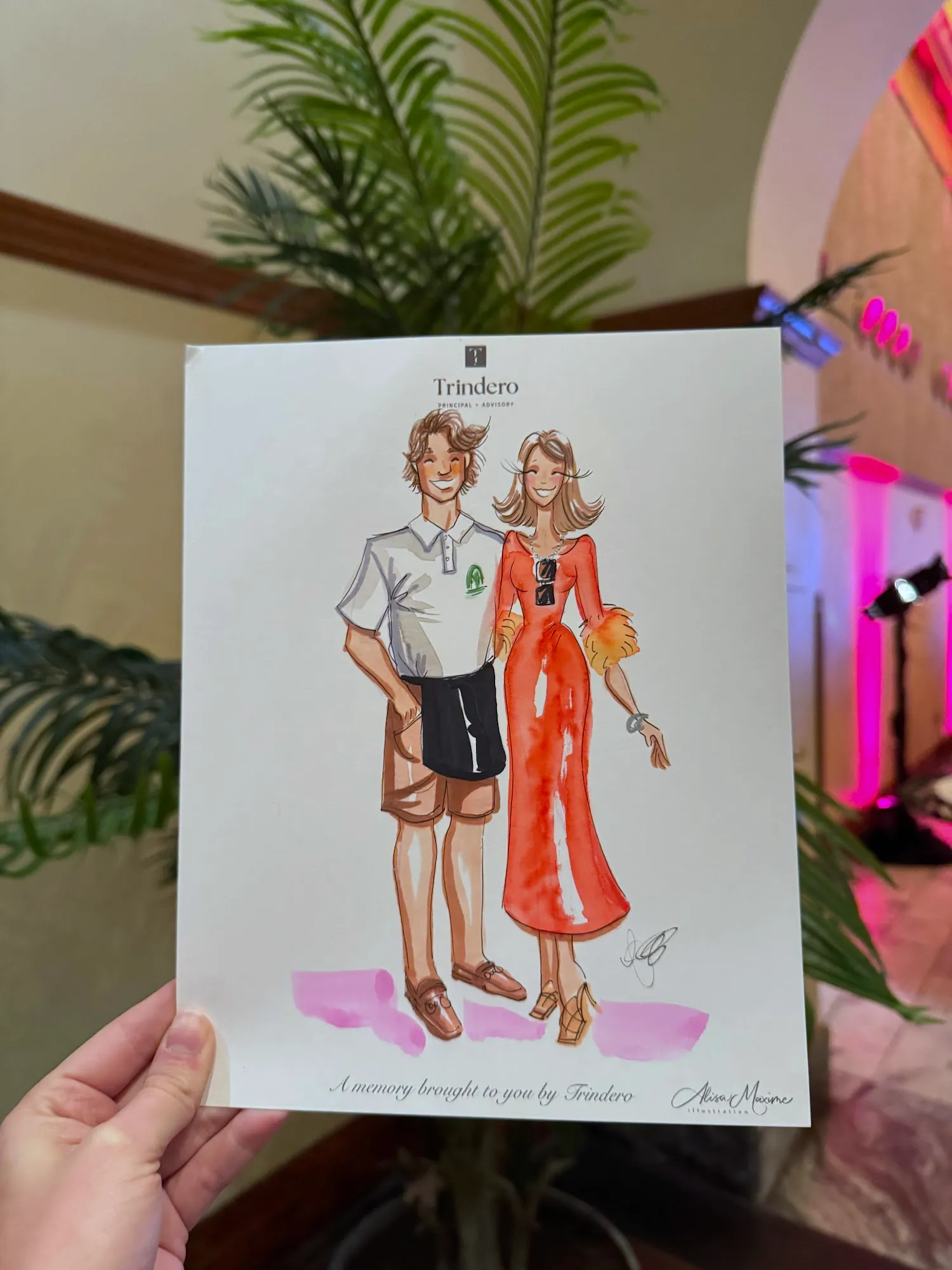 Live fashion sketch 7 from Gala Evening at Ashton Depot, Fort Worth