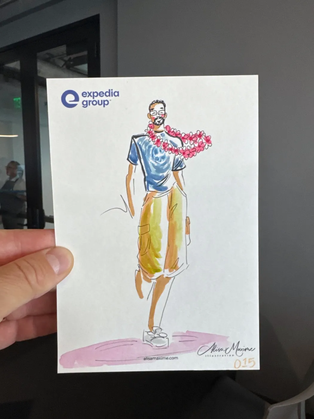 Live fashion sketch 15 from Corporate Party in Austin