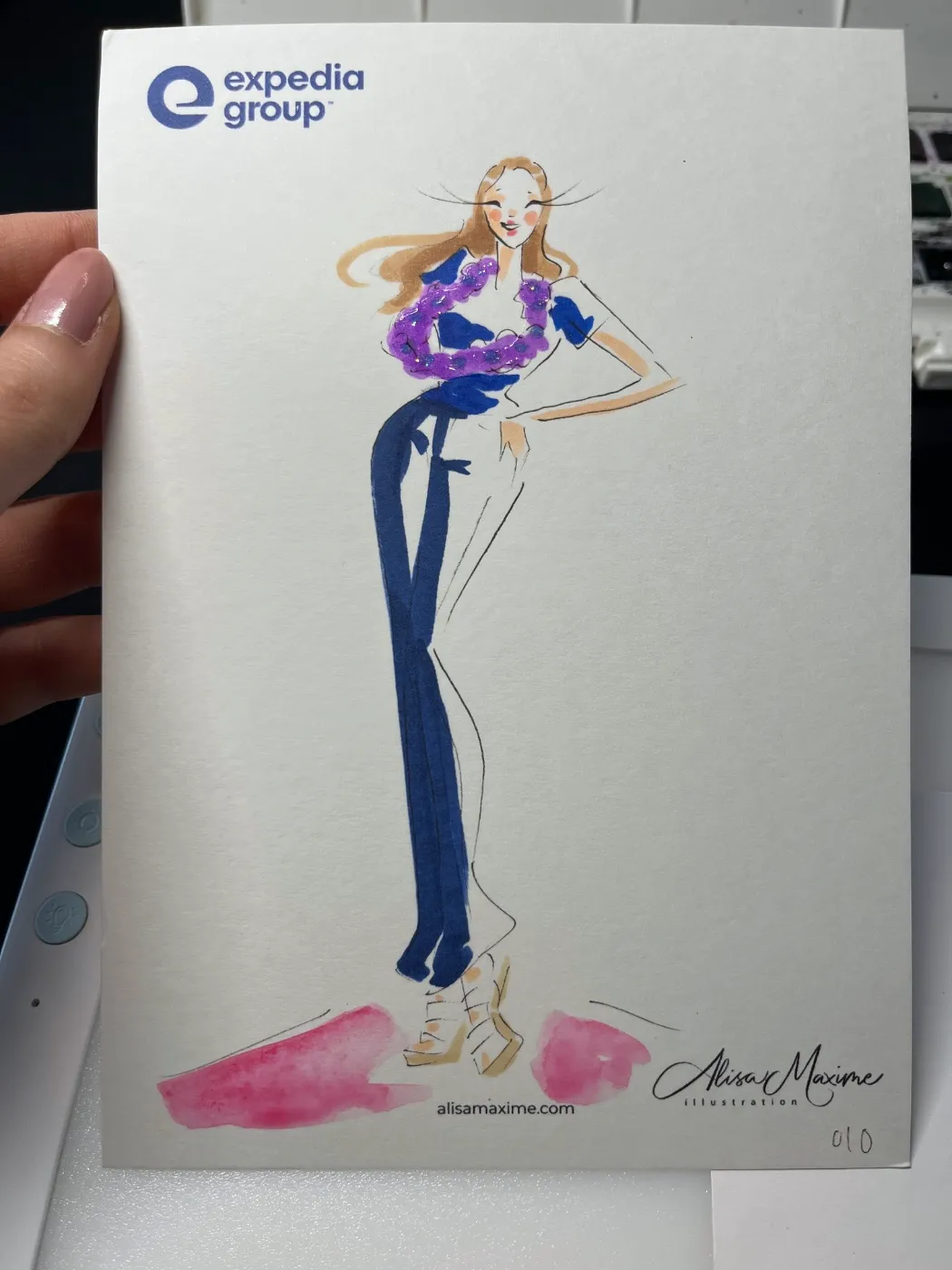 Live fashion sketch 10 from Corporate Party in Austin