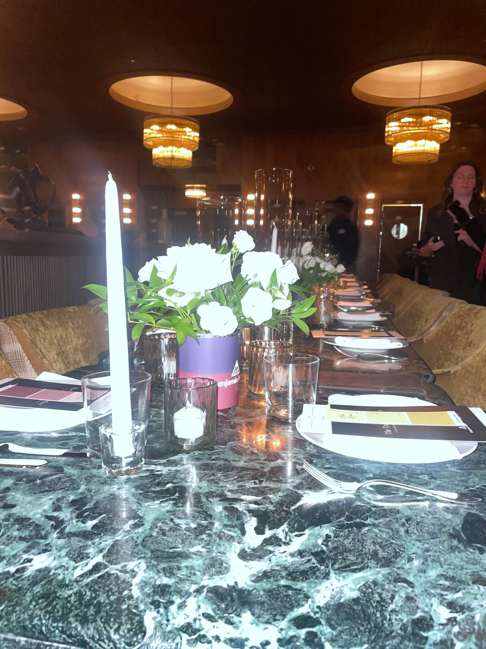 Benjamin Moore Corporate Dinner at The Ives, Chicago — from the evening