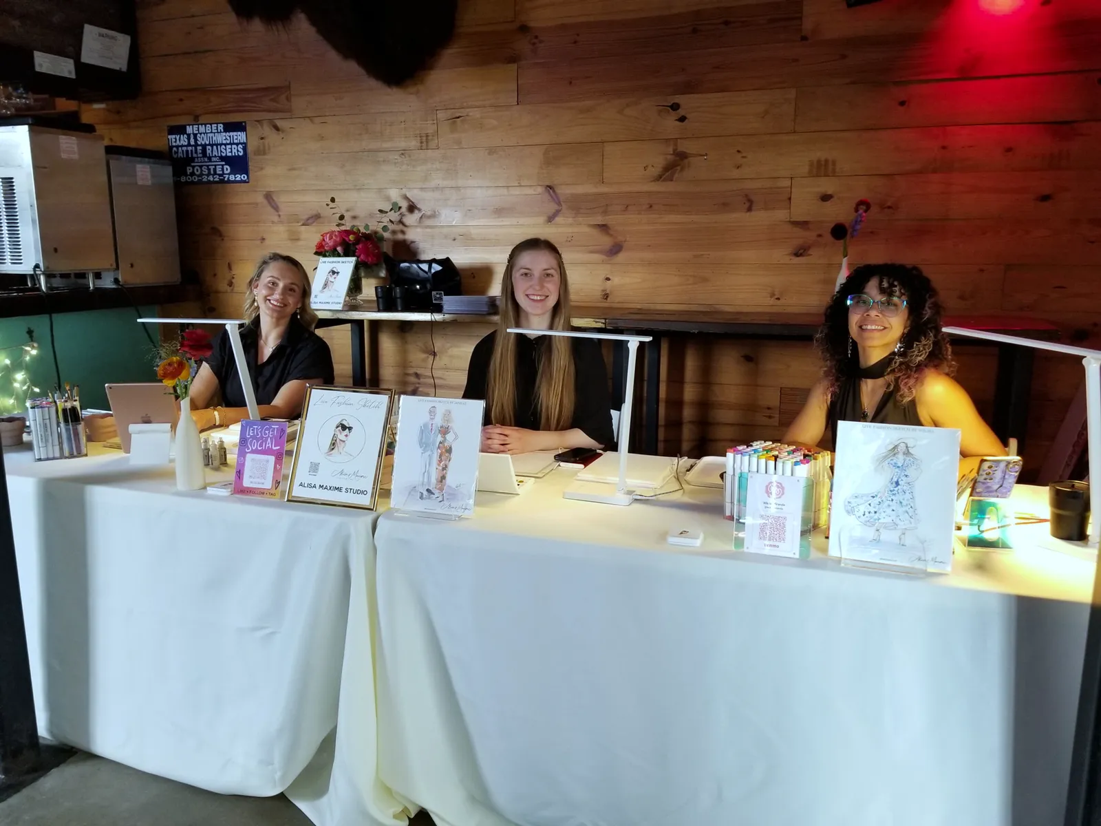 Our table at Urbanspace