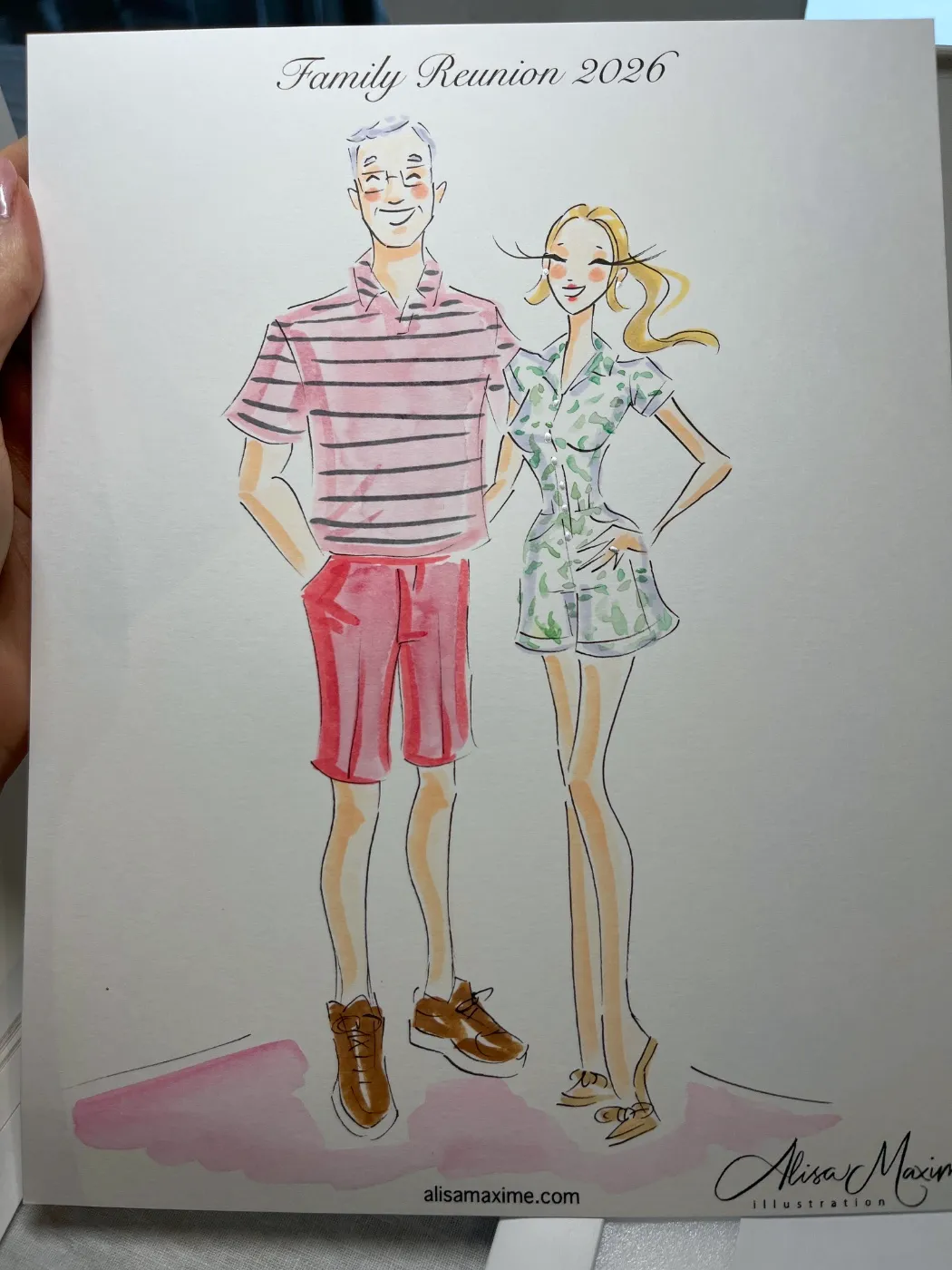 Live fashion sketch 9 from Family Party in Austin
