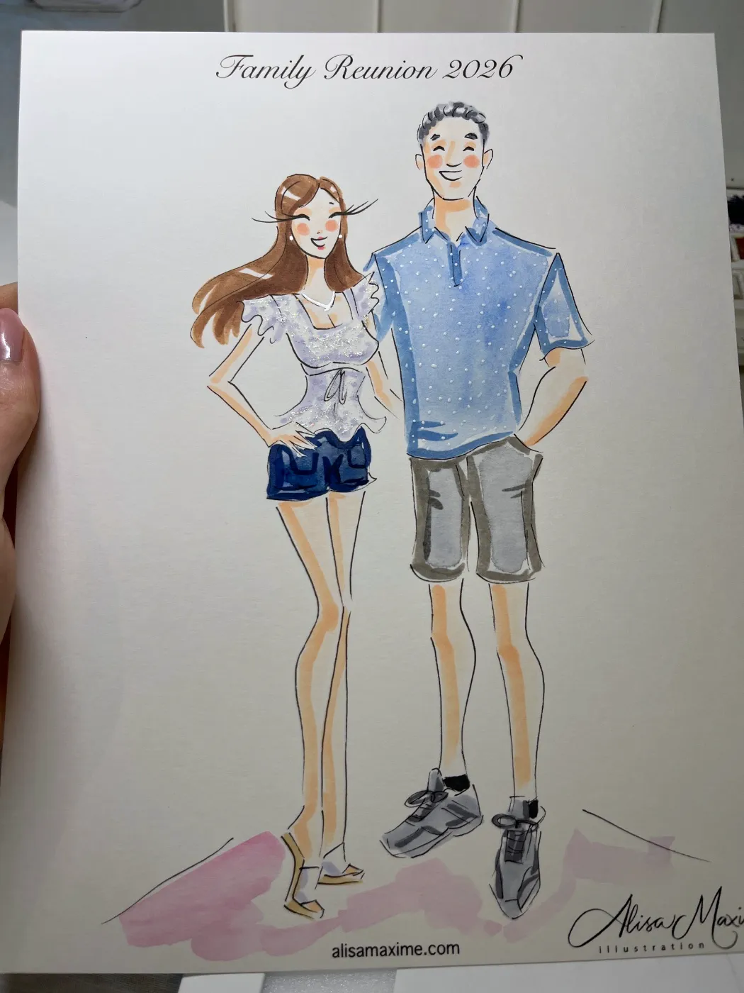 Live fashion sketch 6 from Family Party in Austin