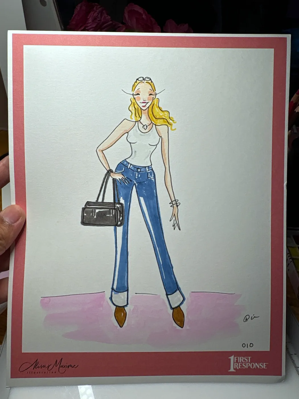 Live fashion sketch 10 from Corporate Party at Empire Diner, New York