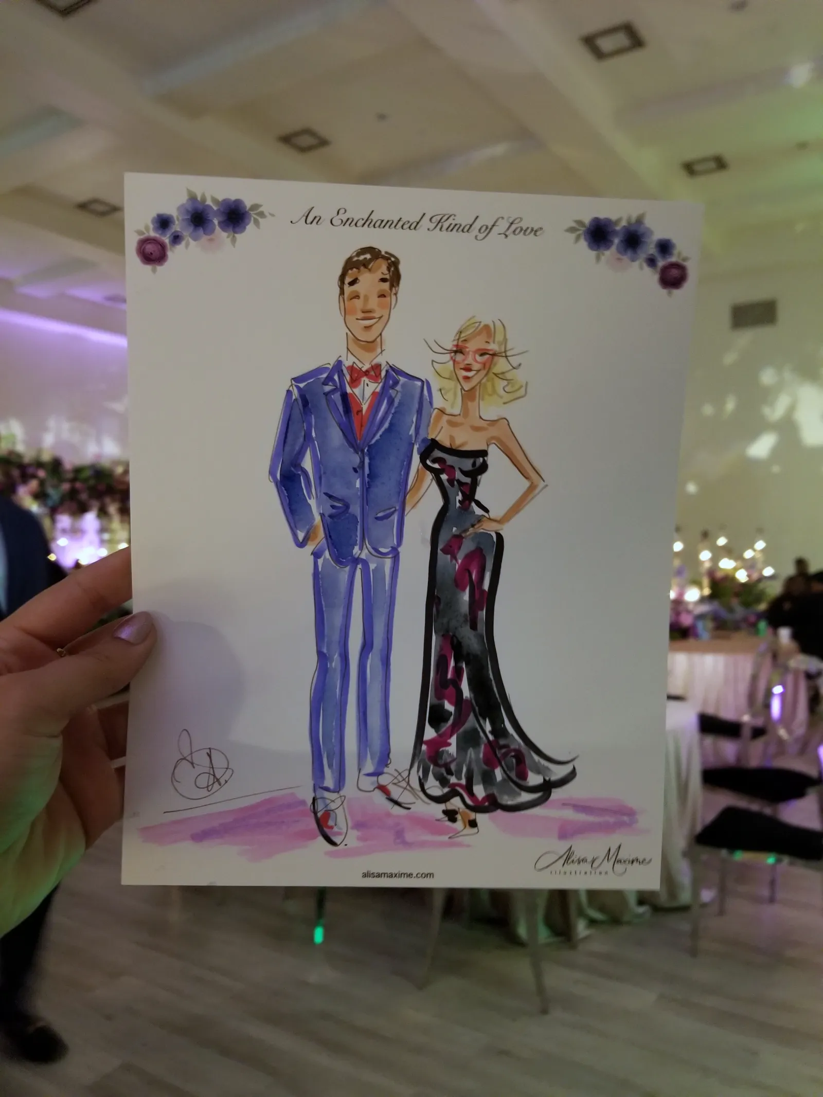 Live fashion sketch 15 from Wedding Celebration at The Arlo, Austin