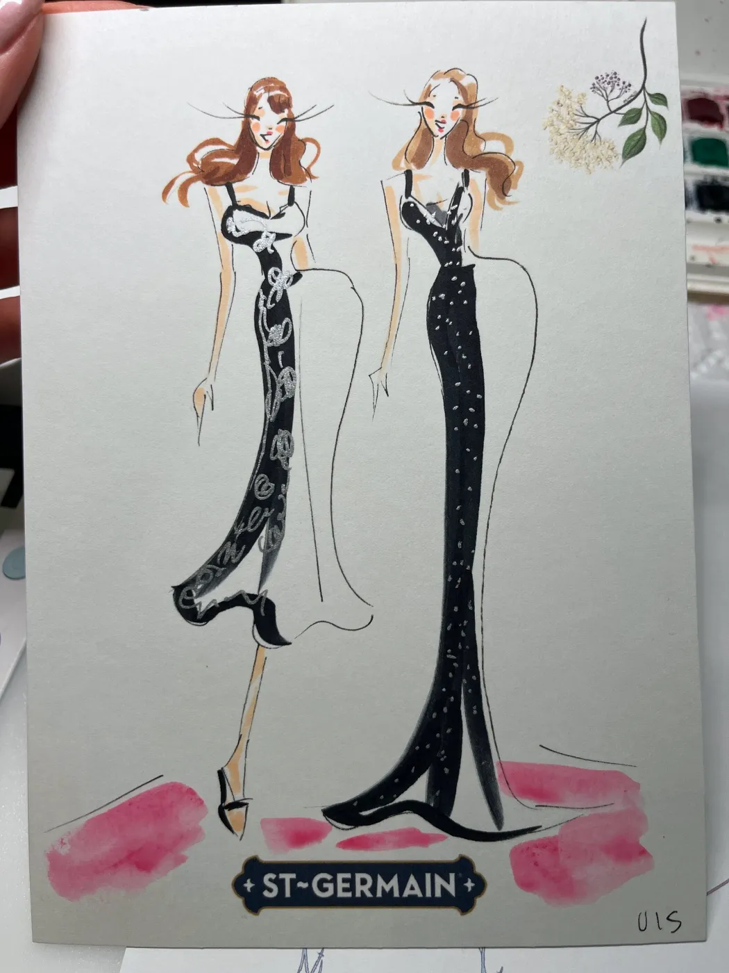 Live fashion sketch 15 from Brand Activation at JW Marriott Austin