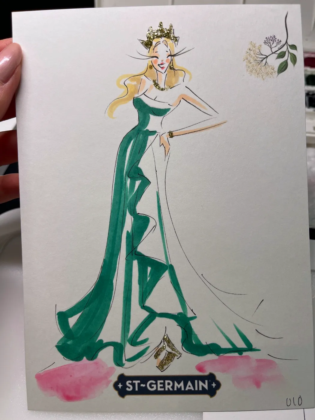 Live fashion sketch 10 from Brand Activation at JW Marriott Austin