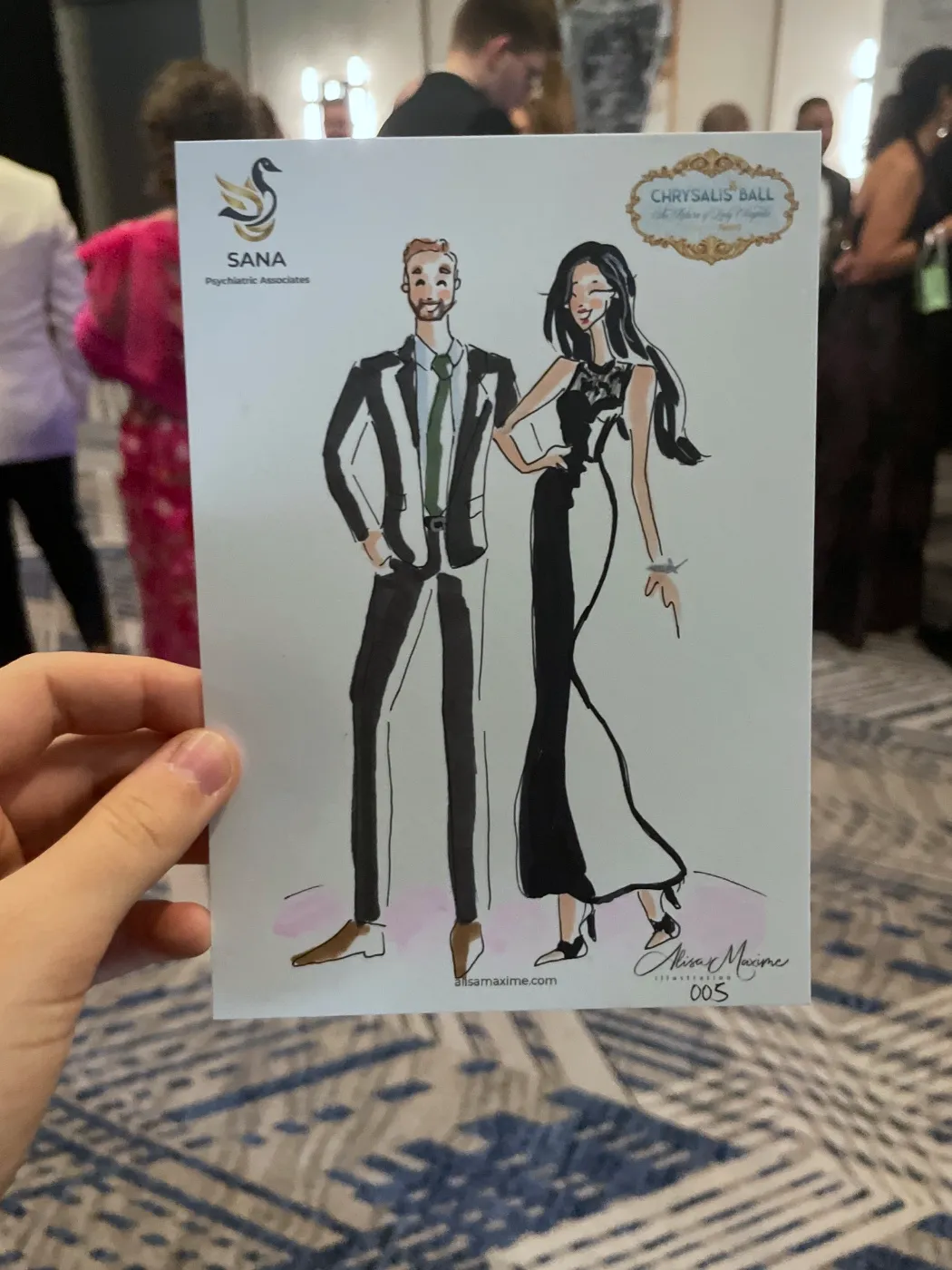 Live fashion sketch 5 from Gala at Omni PGA Frisco Resort & Spa