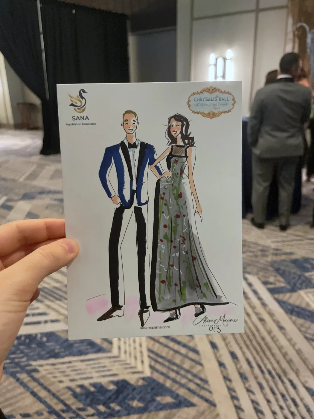 Live fashion sketch 13 from Gala at Omni PGA Frisco Resort & Spa