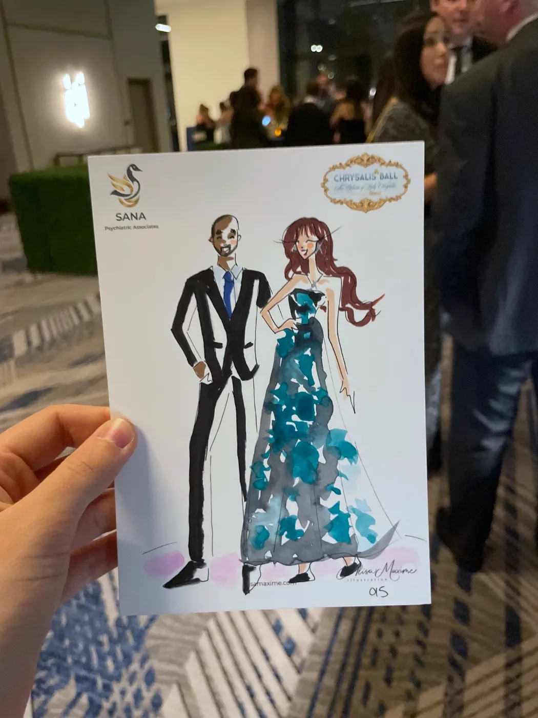 Live fashion sketch 15 from Gala at Omni PGA Frisco Resort & Spa