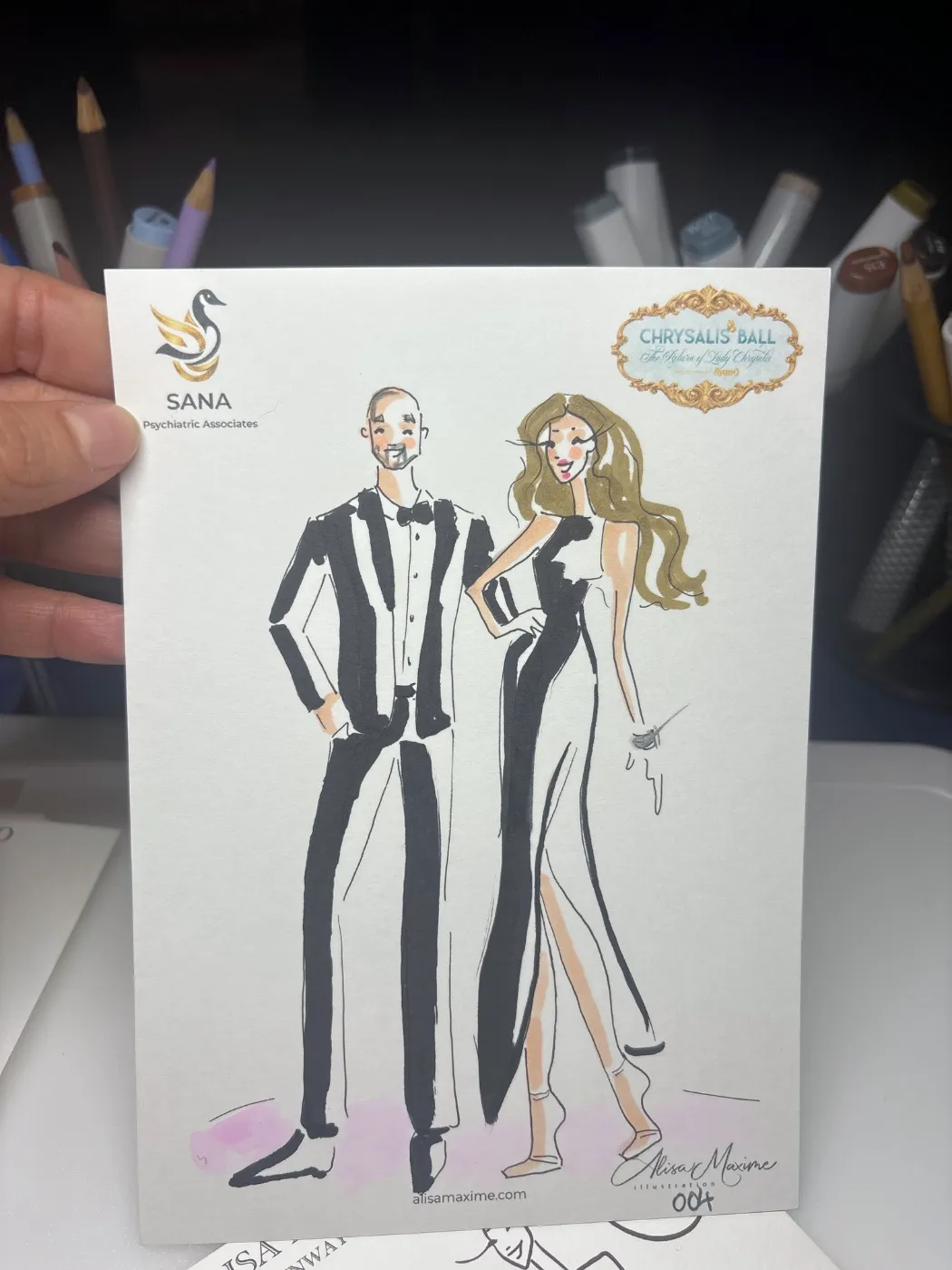 Live fashion sketch 4 from Gala at Omni PGA Frisco Resort & Spa