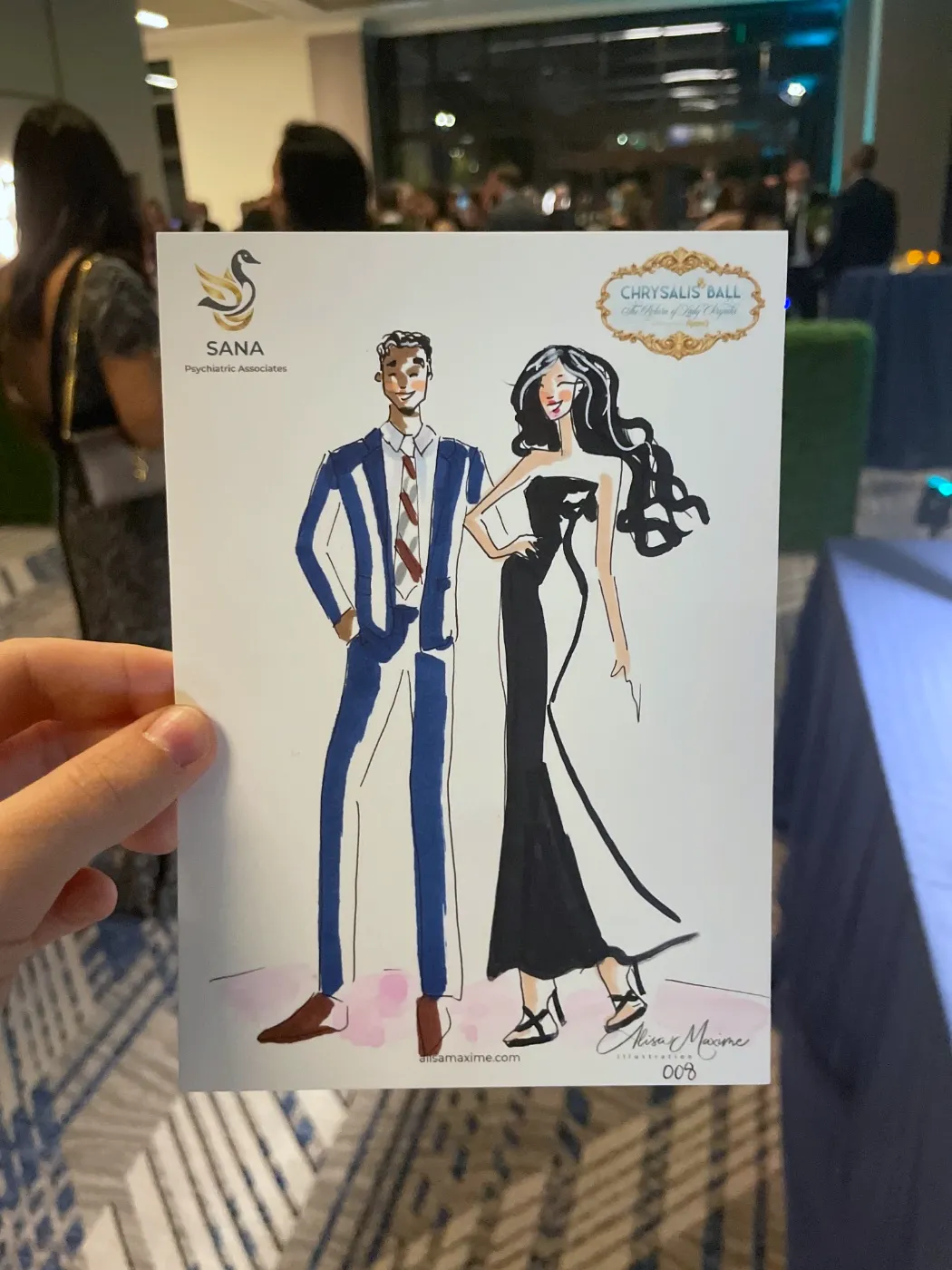 Live fashion sketch 8 from Gala at Omni PGA Frisco Resort & Spa