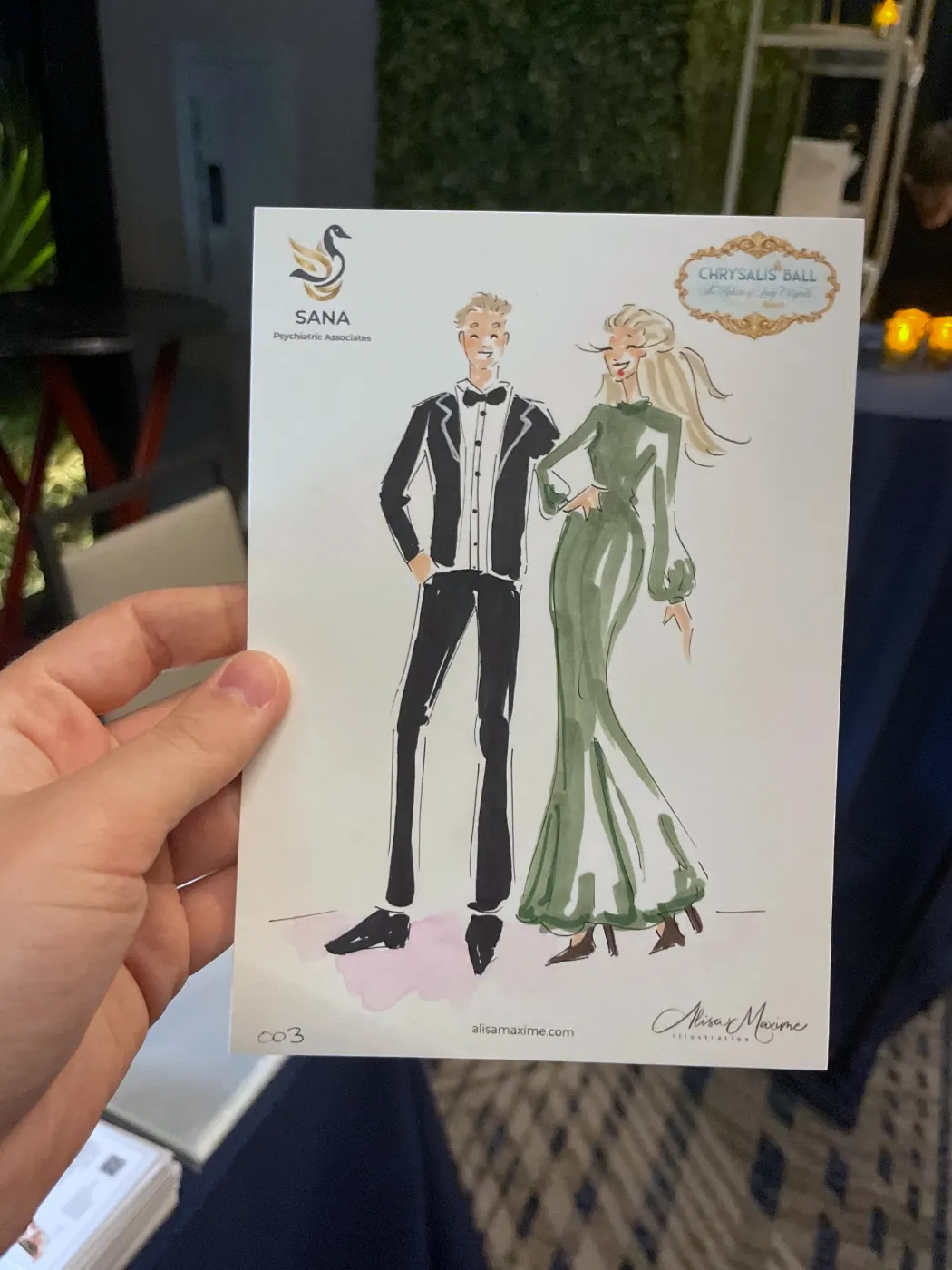 Live fashion sketch 3 from Gala at Omni PGA Frisco Resort & Spa