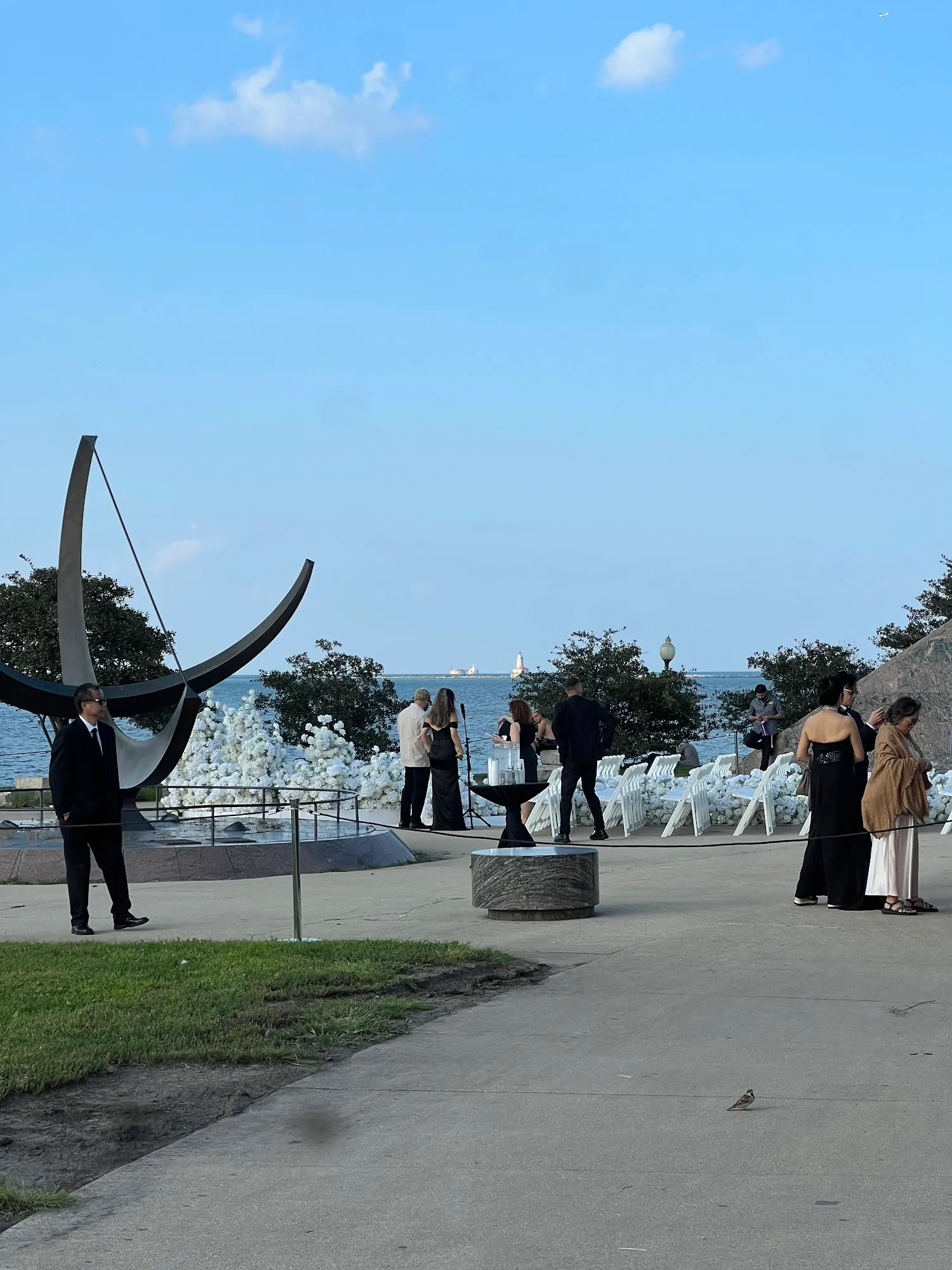 Wedding at Adler Planetarium, Chicago — from the evening