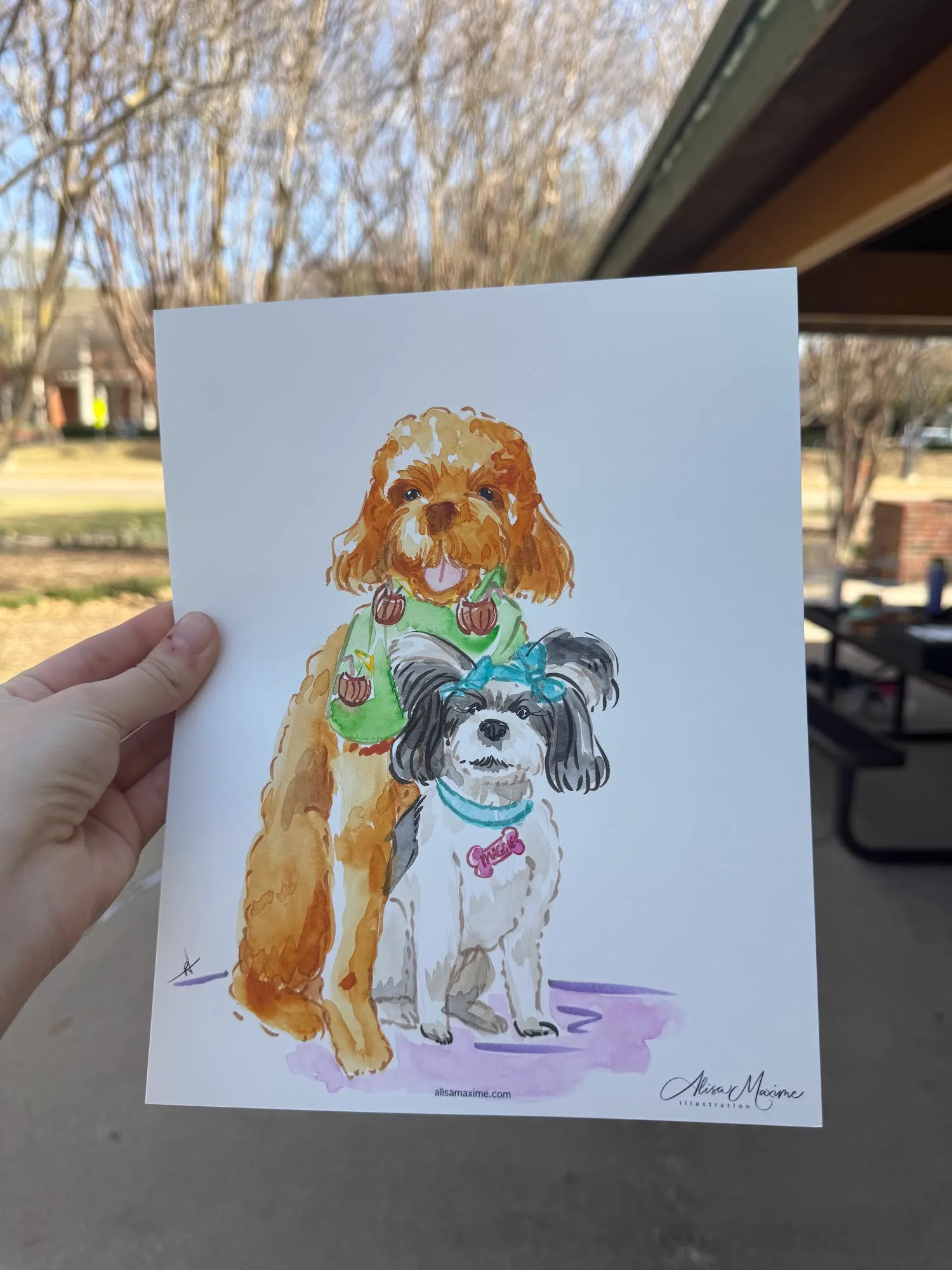 Live sketch from Bridgerton-Themed Birthday Celebration in Dallas
