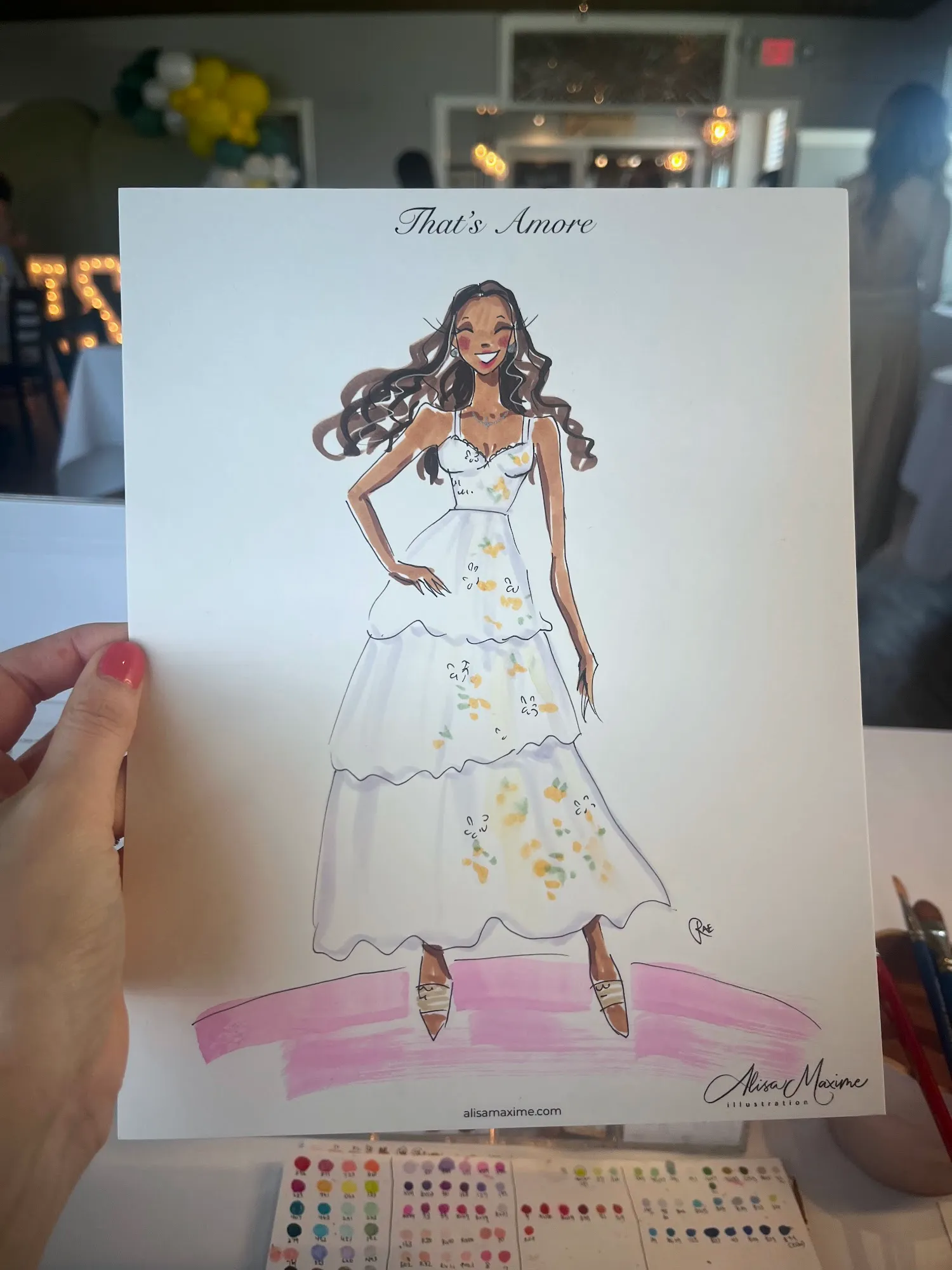 Bridal Shower Celebration in Long Grove — from the evening