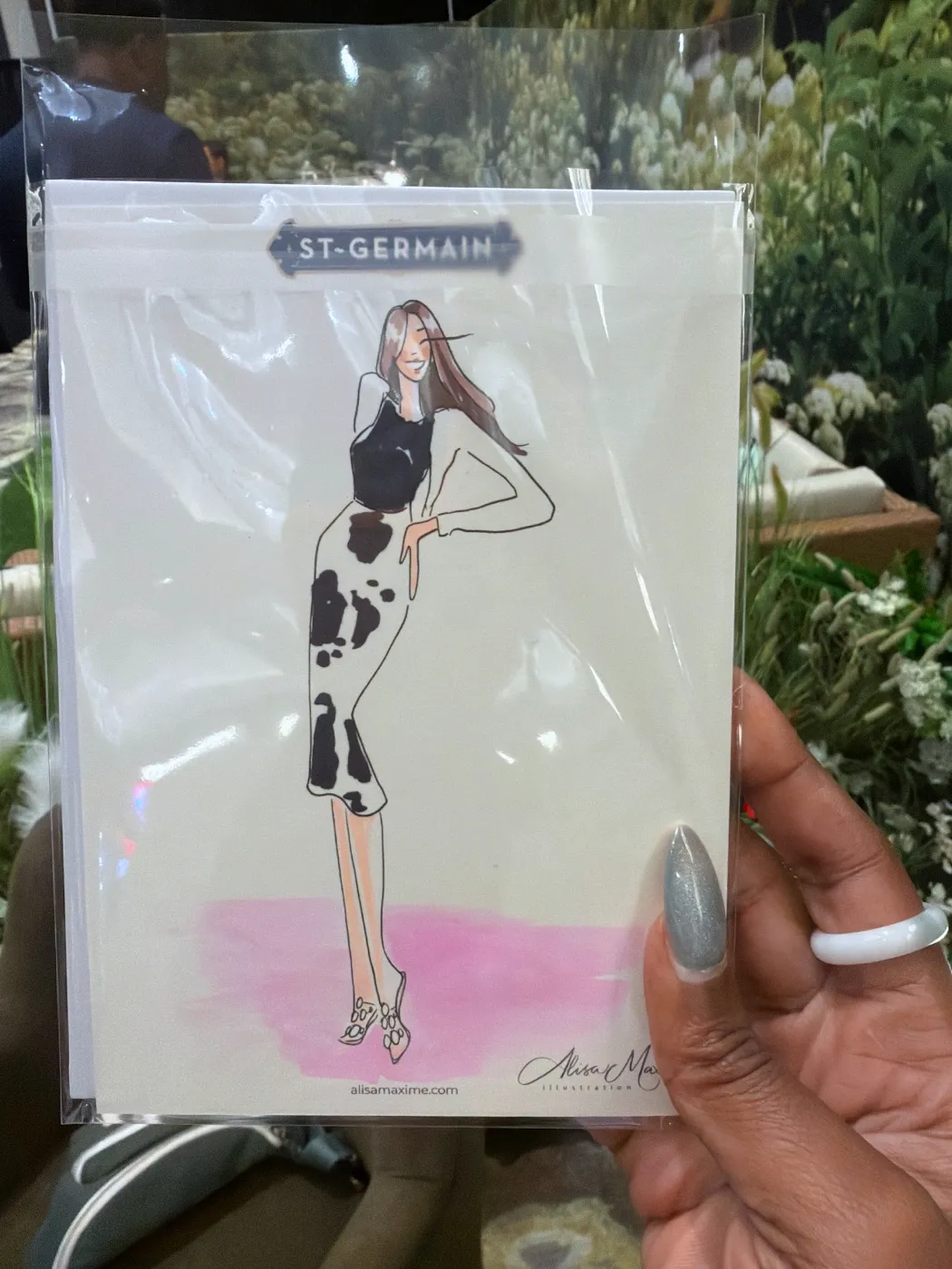 Live fashion sketch 15 from Event at The Post Oak Hotel, Houston
