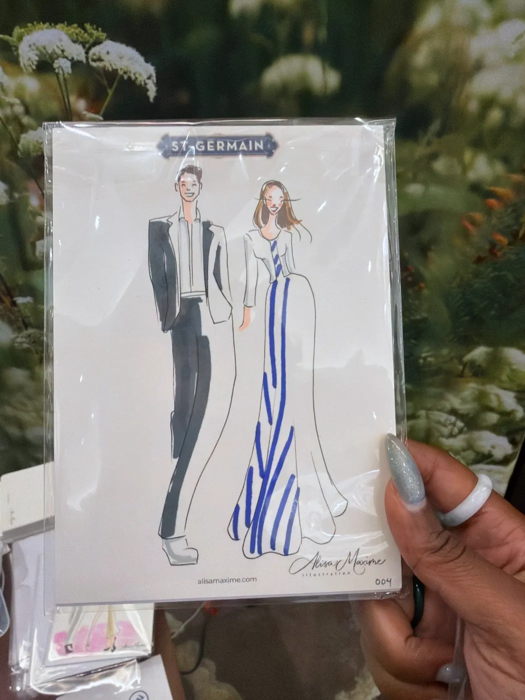 Live fashion sketch 5 from Event at The Post Oak Hotel, Houston