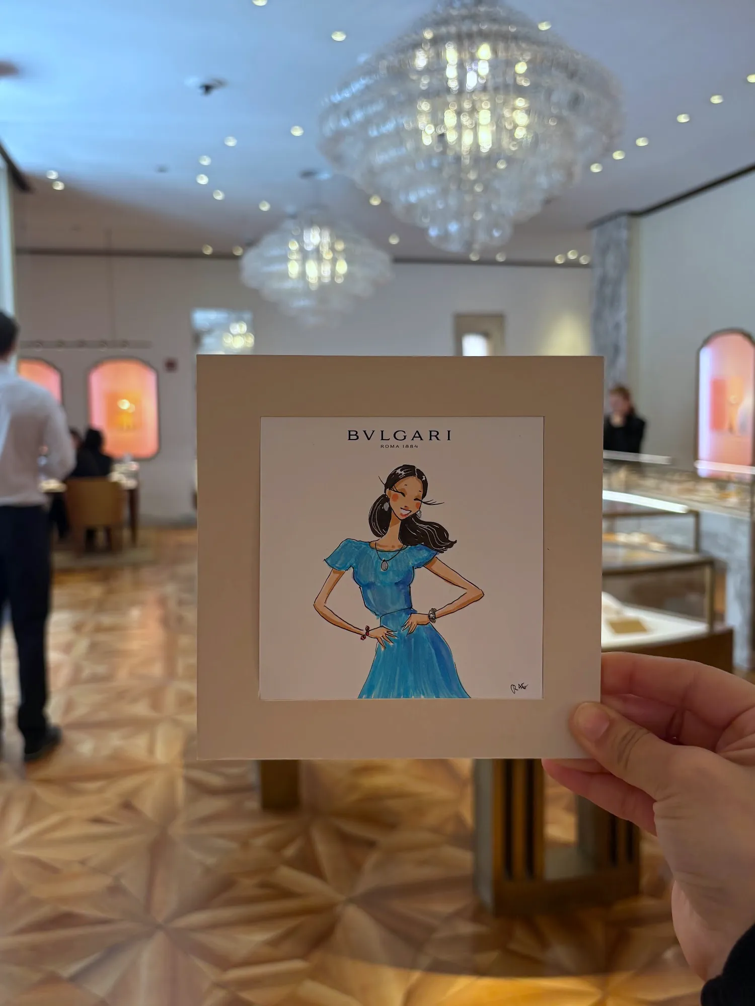 Shop Event at BVLGARI, Chicago — from the evening