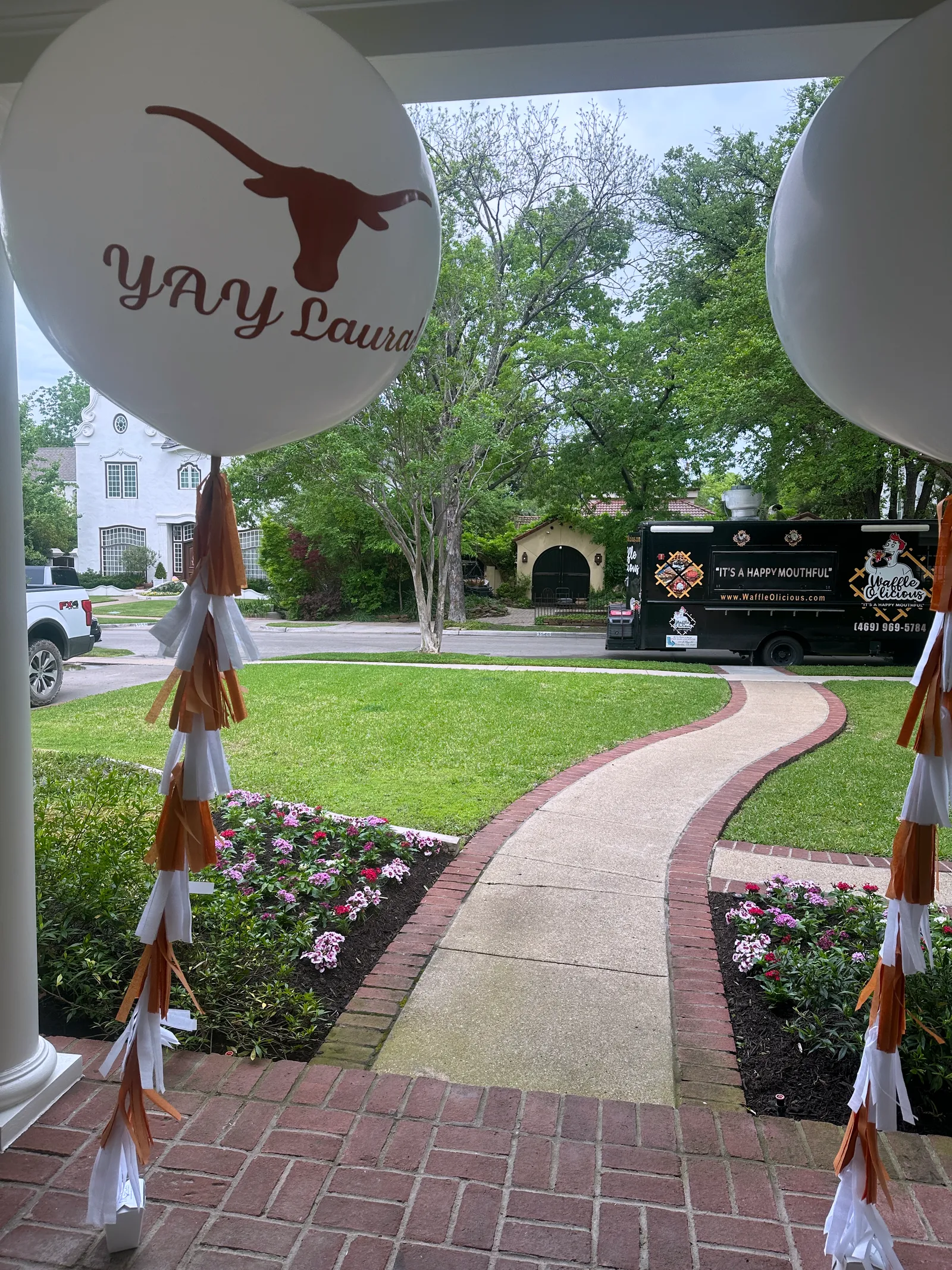 Graduation Celebration in Dallas — from the evening