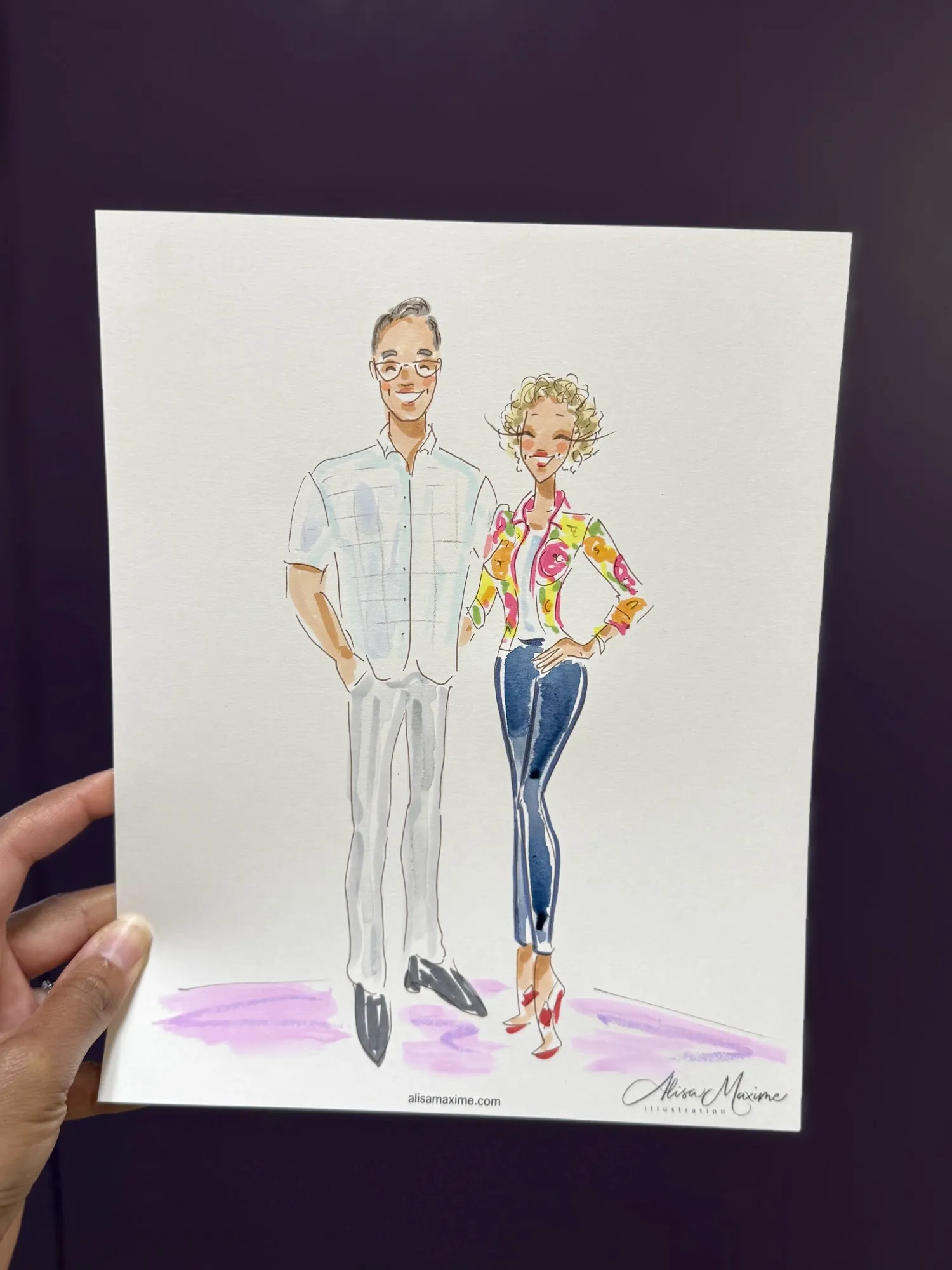 Live fashion sketch 4 from Pickleball Wedding Celebration at Lake Church, Arlington