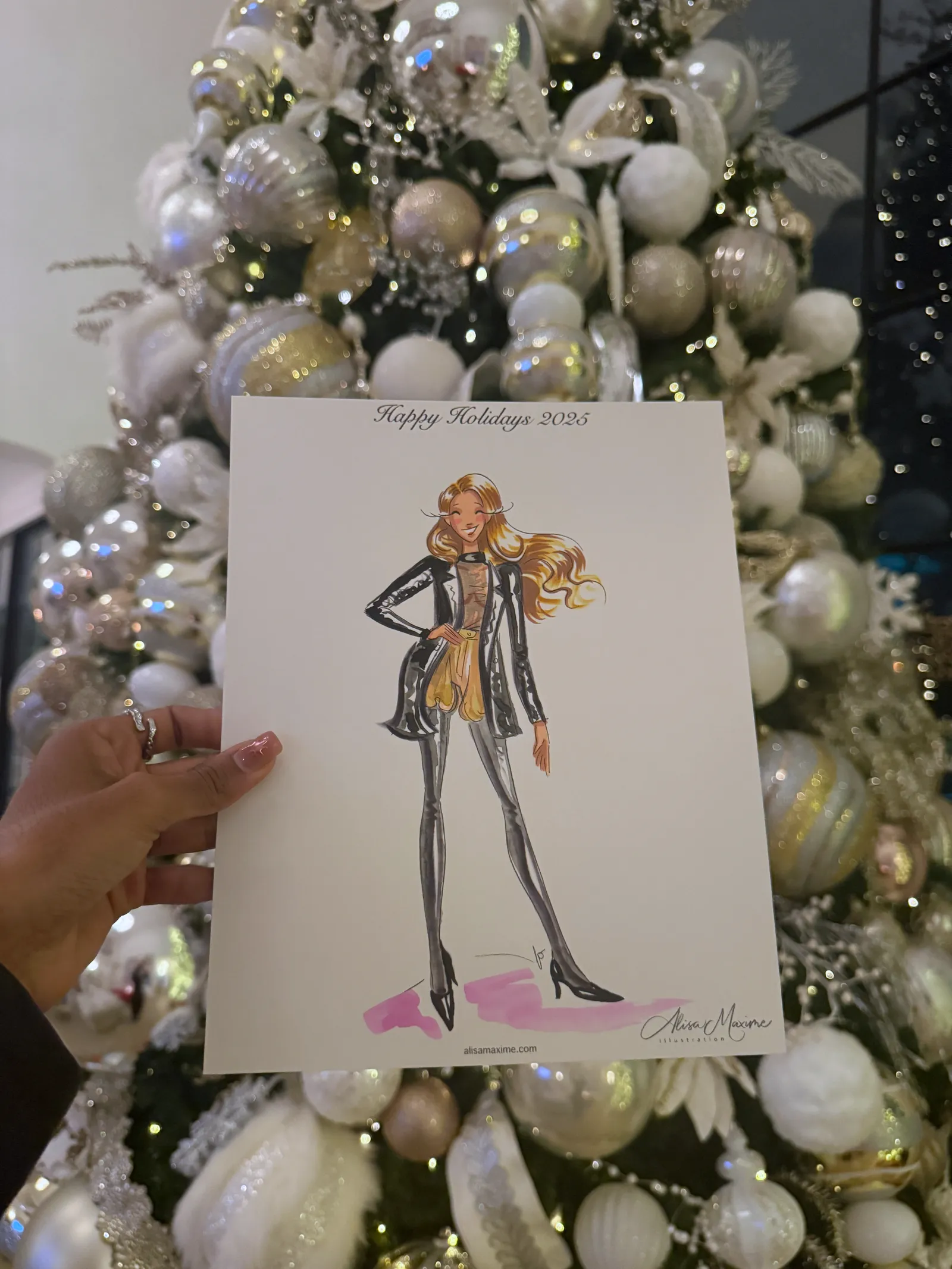 Live fashion sketch 6 from Intimate Evening of Art in Frisco, Texas