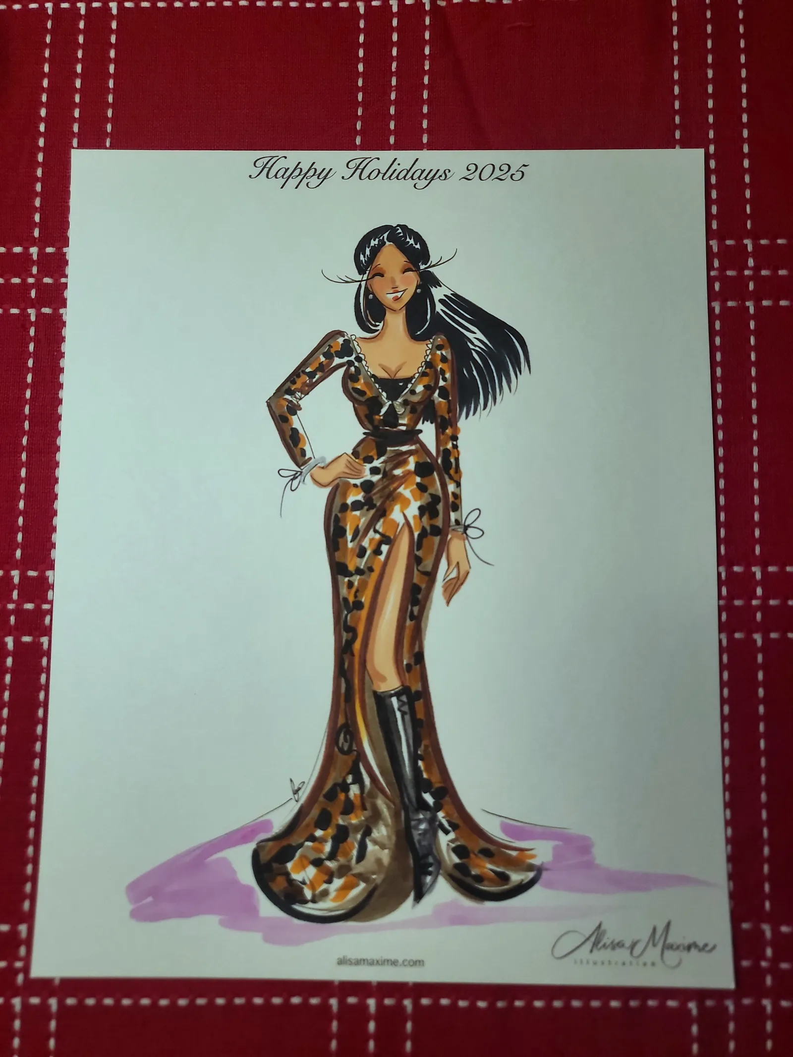 Live sketch from Intimate Evening of Art in Frisco, Texas