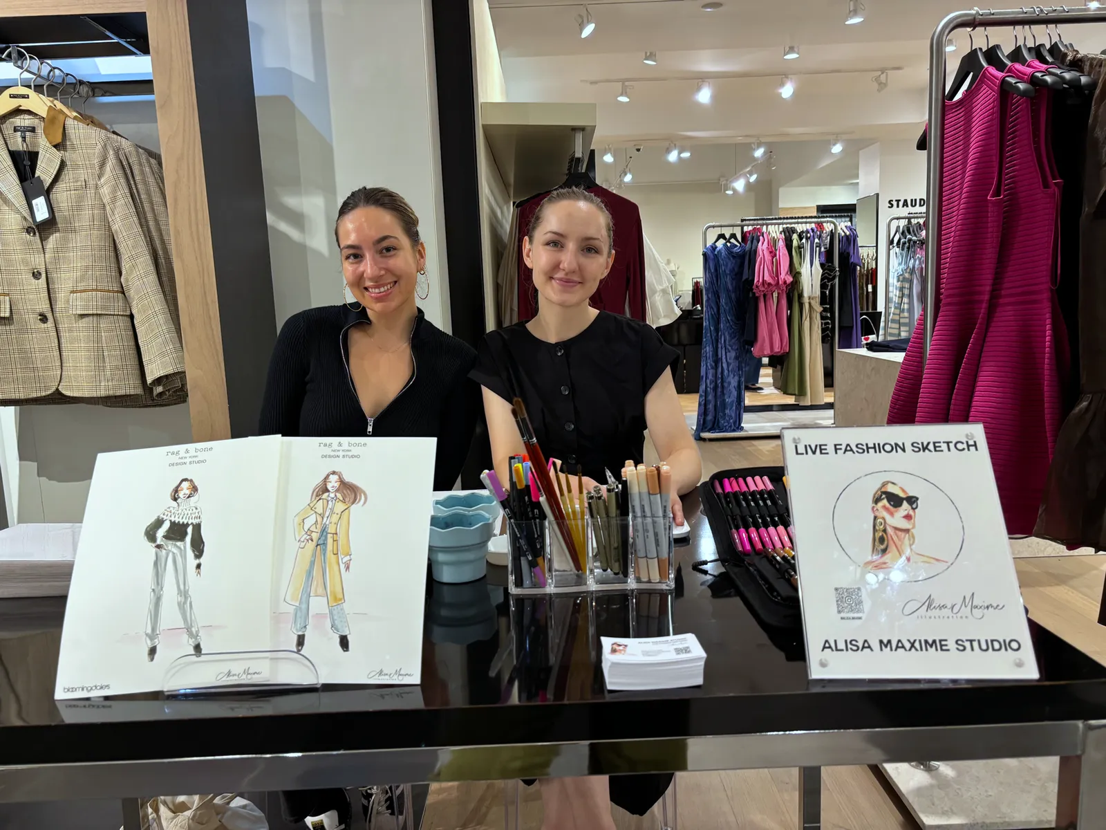 New York City Scenester Projects Pop-Up Rag & Bone Event at Department Store