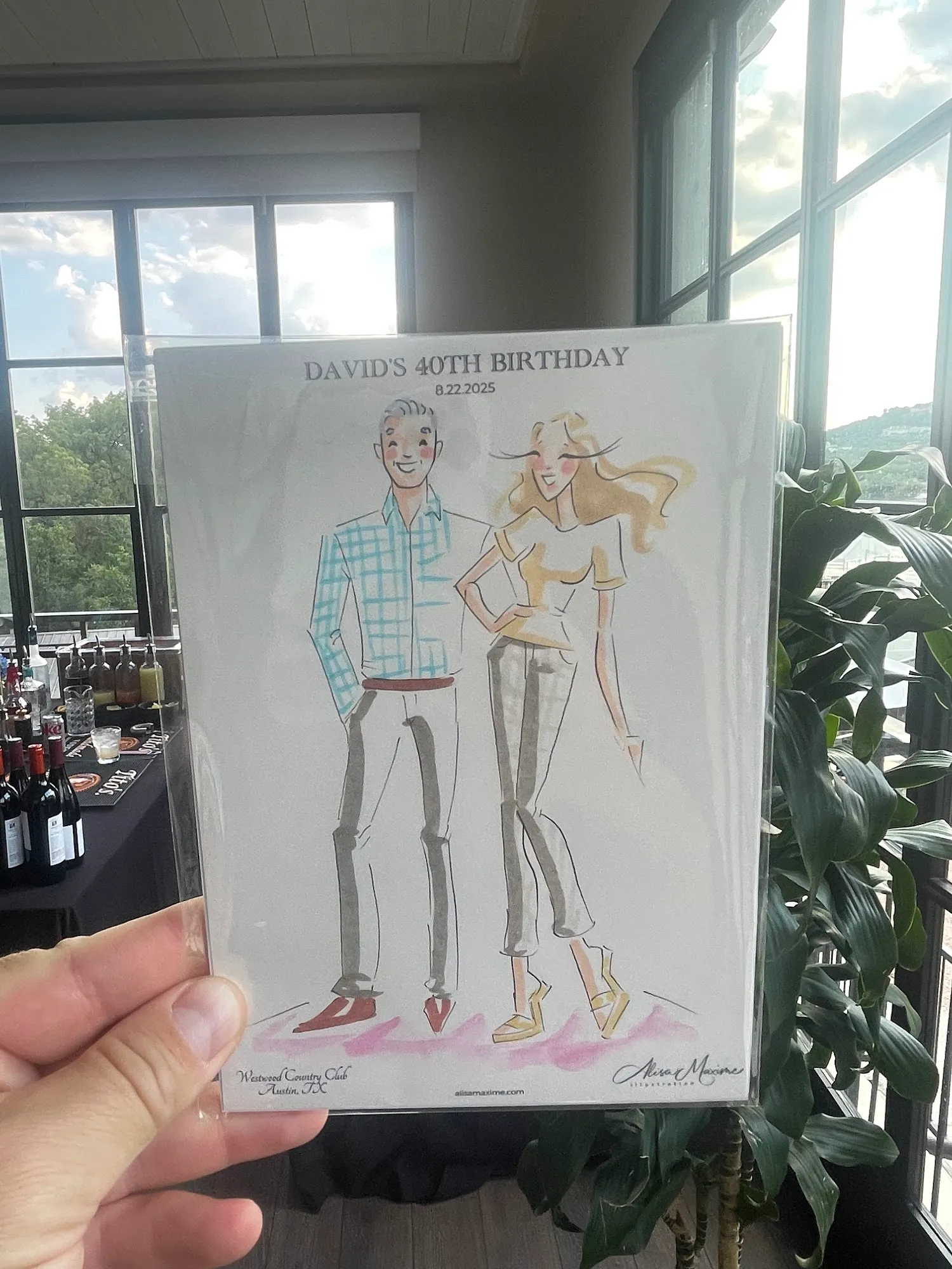 Austin Birthday Celebration at Westwood Country Club — from the evening