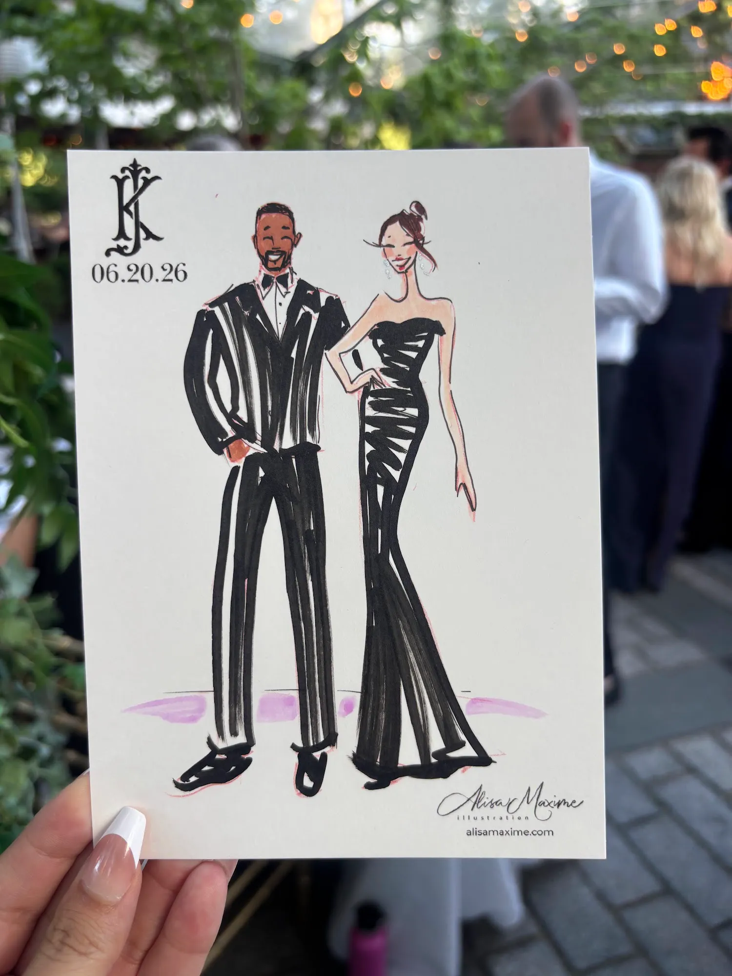 Live fashion sketch · 2026