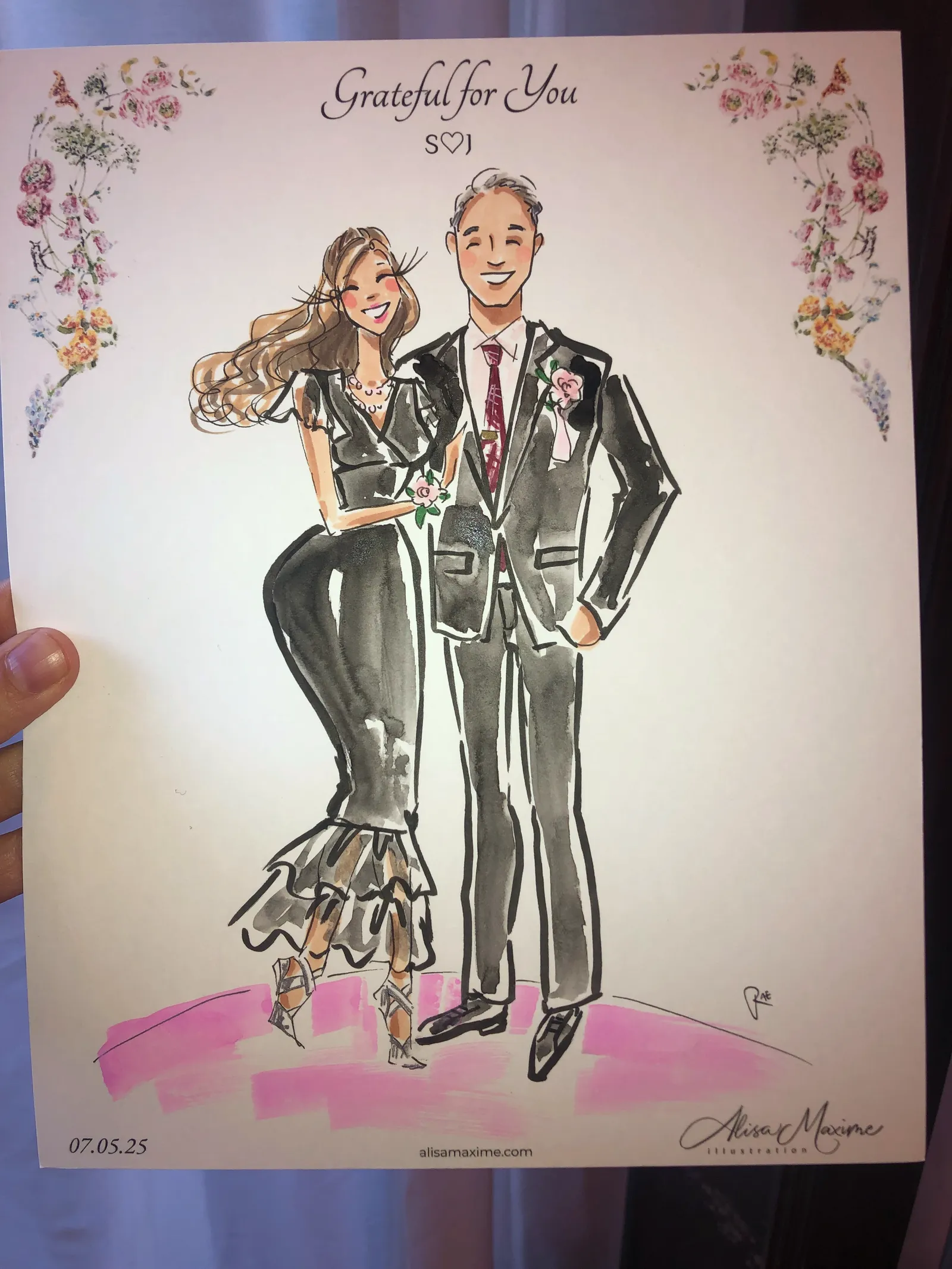 Live fashion sketch 10 from Elegant Evening at Pleasant Home, Oak Park