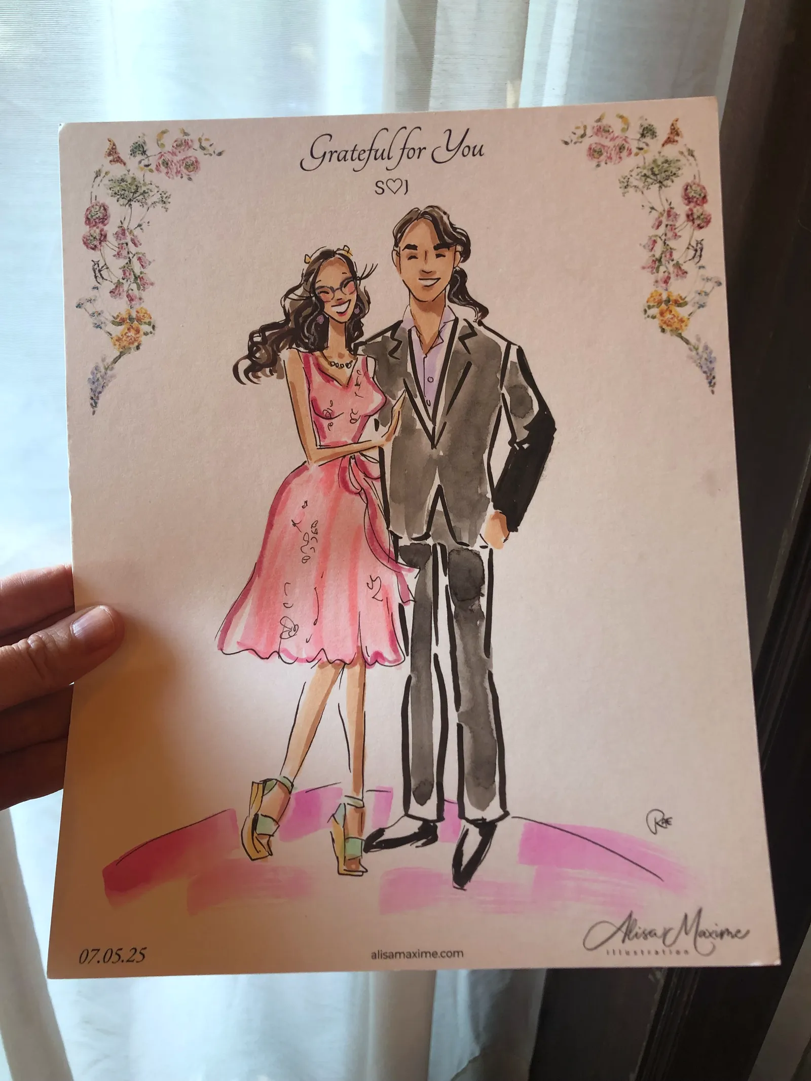 Live fashion sketch 3 from Elegant Evening at Pleasant Home, Oak Park