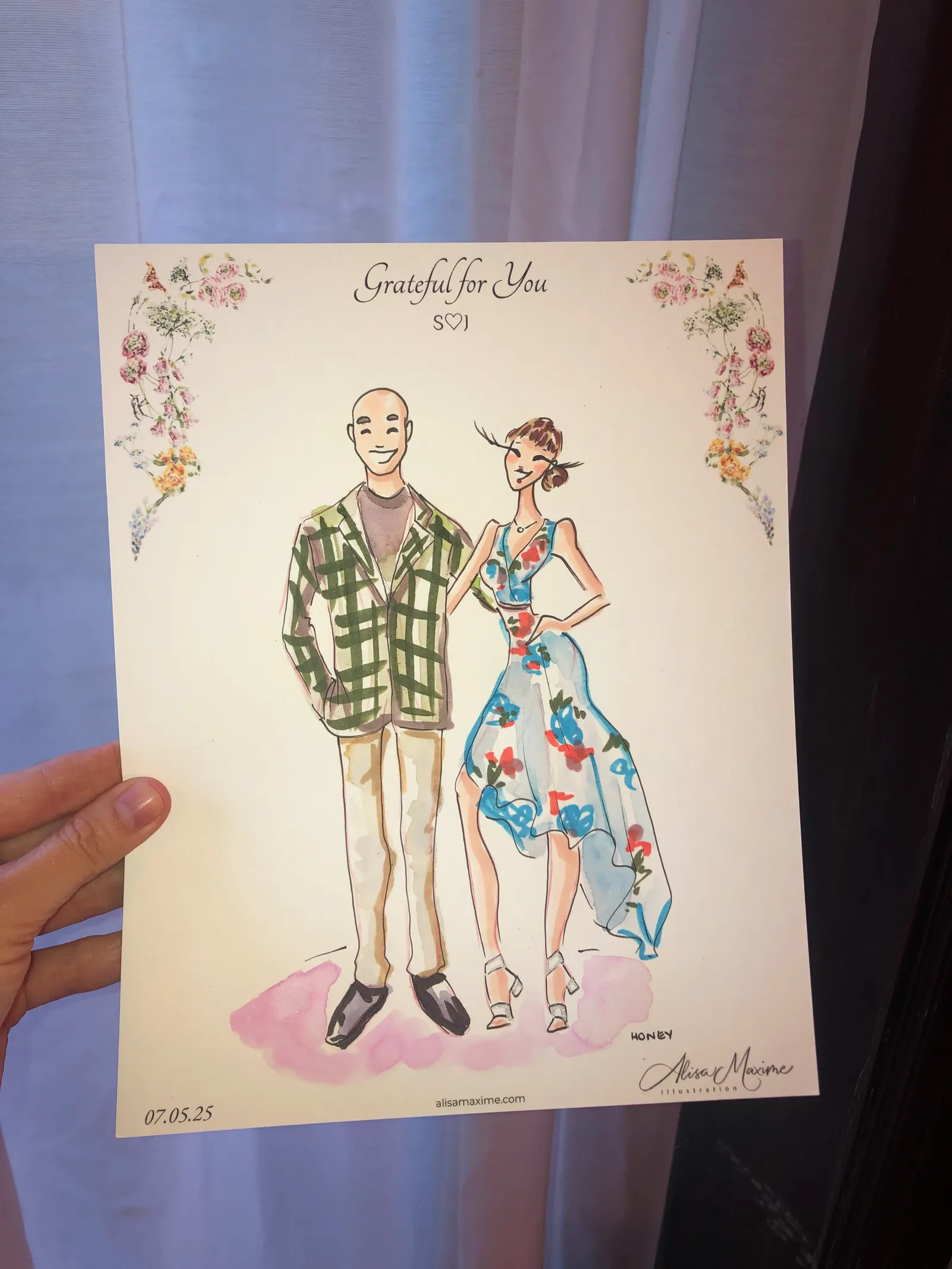 Live fashion sketch 11 from Elegant Evening at Pleasant Home, Oak Park
