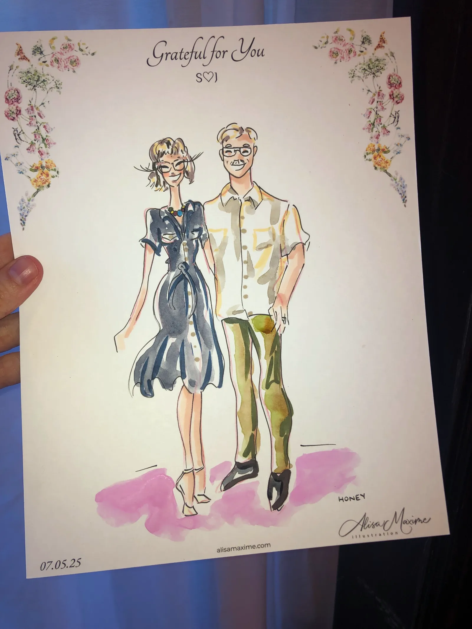 Live fashion sketch 13 from Elegant Evening at Pleasant Home, Oak Park