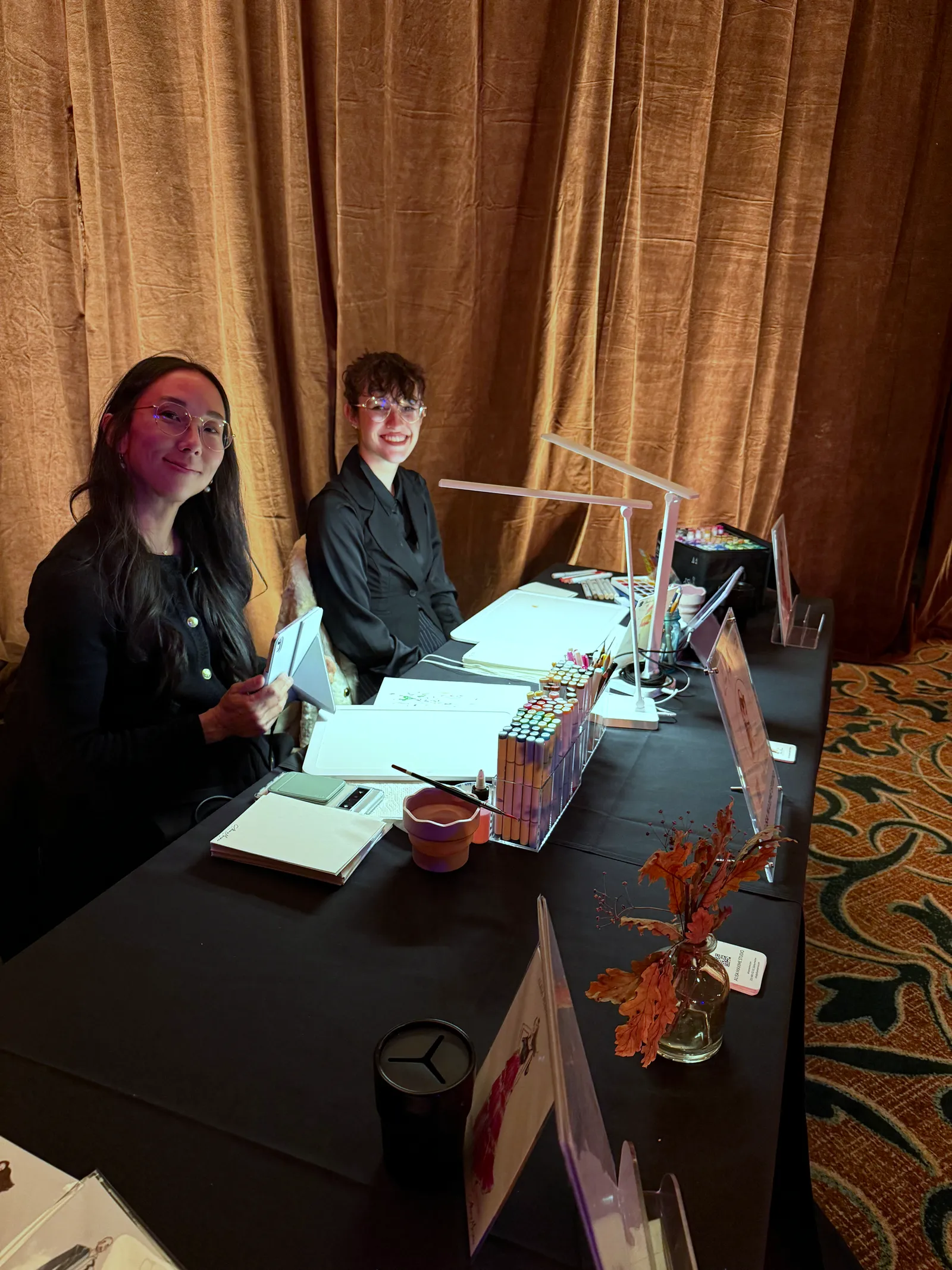 Our table at The Broadmoor