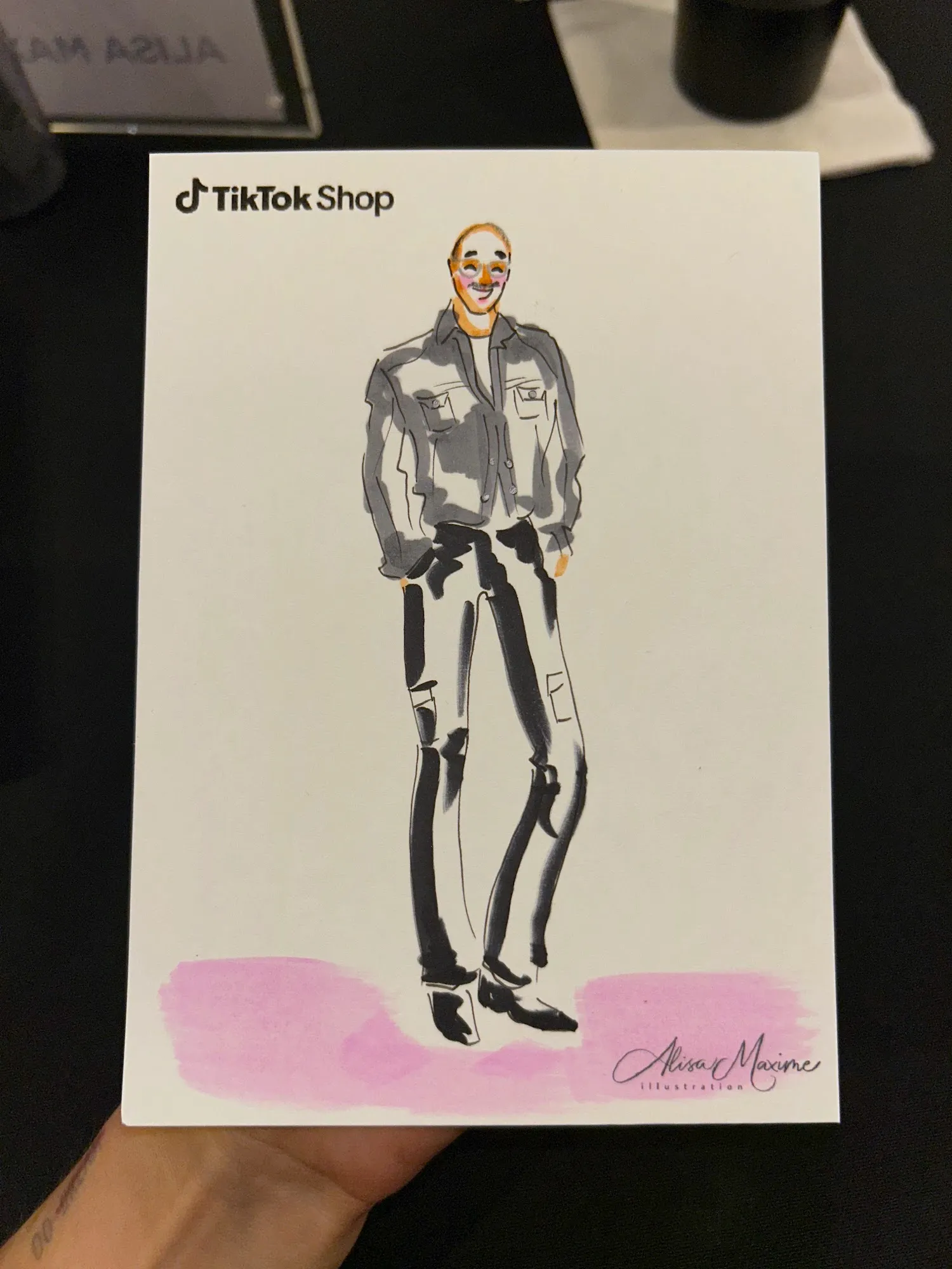 Live fashion sketch 15 from Shop Event at Sofia Gutierrez, New York
