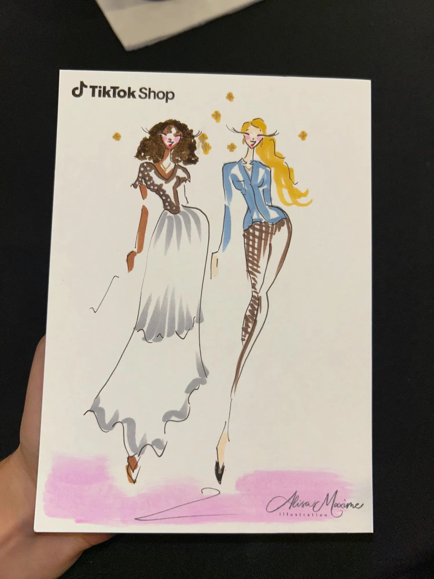 Live fashion sketch 12 from Shop Event at Sofia Gutierrez, New York