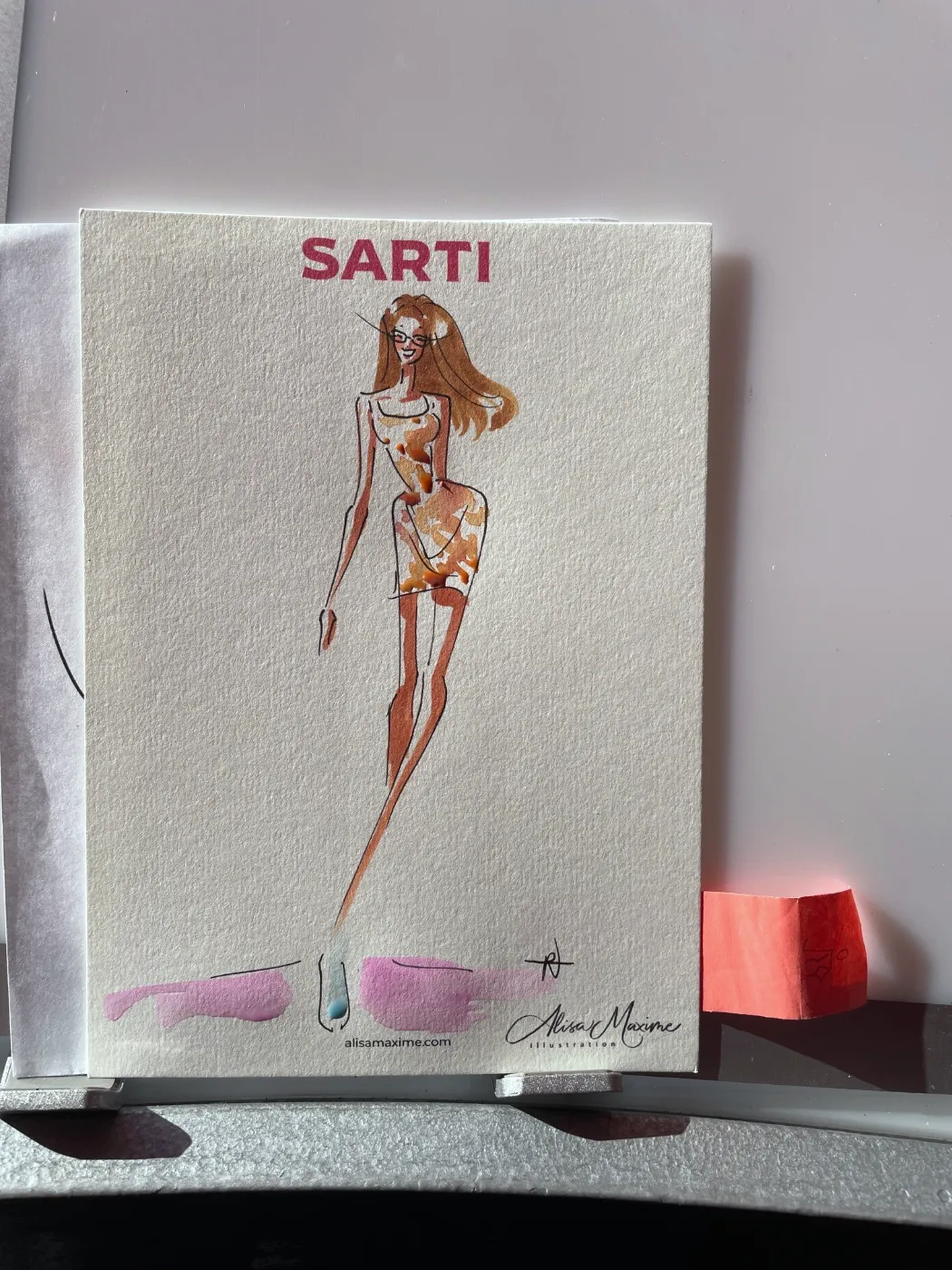 Live fashion sketch 15 from Sarti Brand Activation in New York