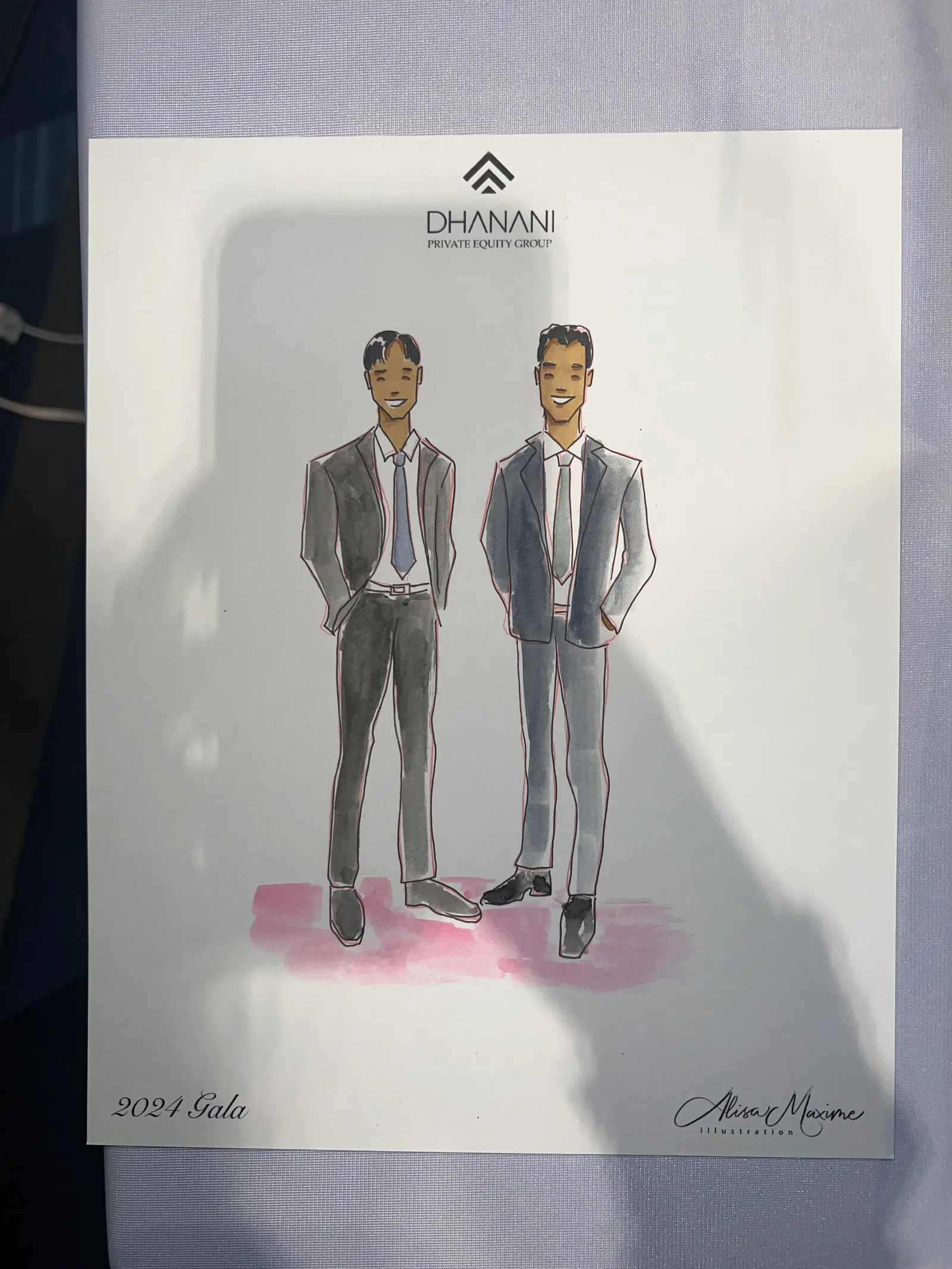 Live fashion sketch 3 from Rahul Gala at Marriott Marquis Houston