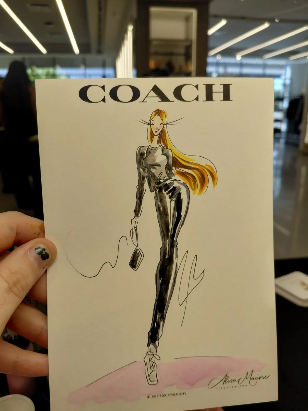 Live fashion sketch · 2026