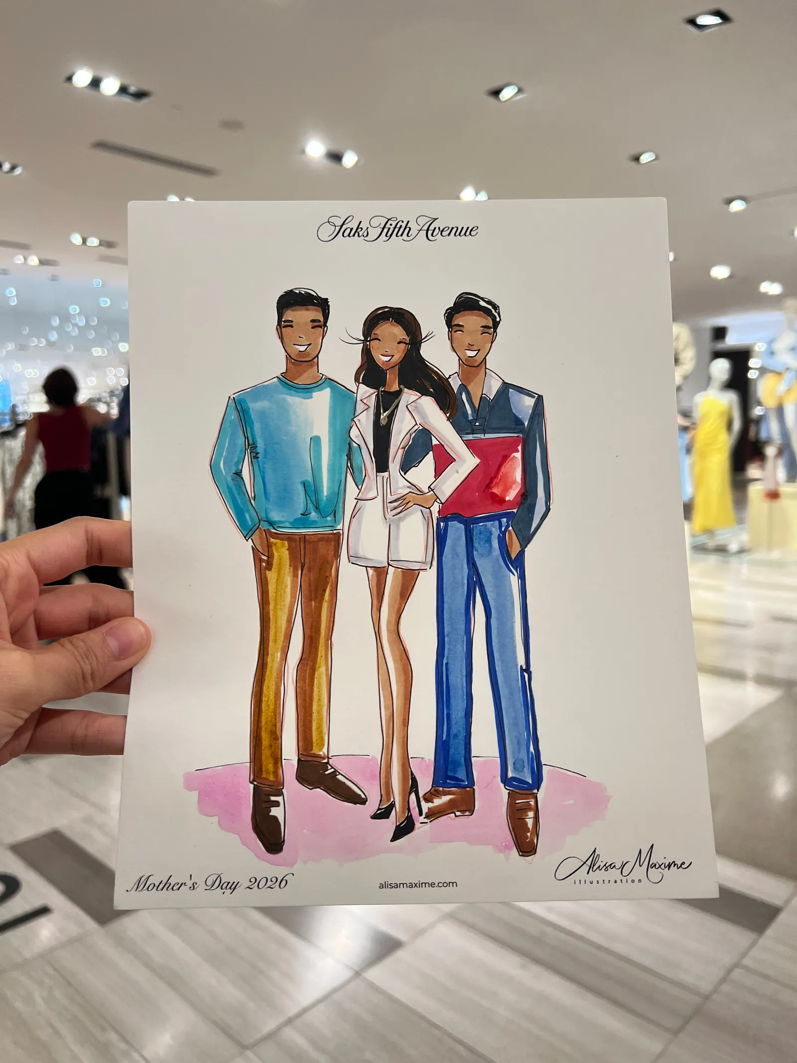 Live fashion sketch · 2026