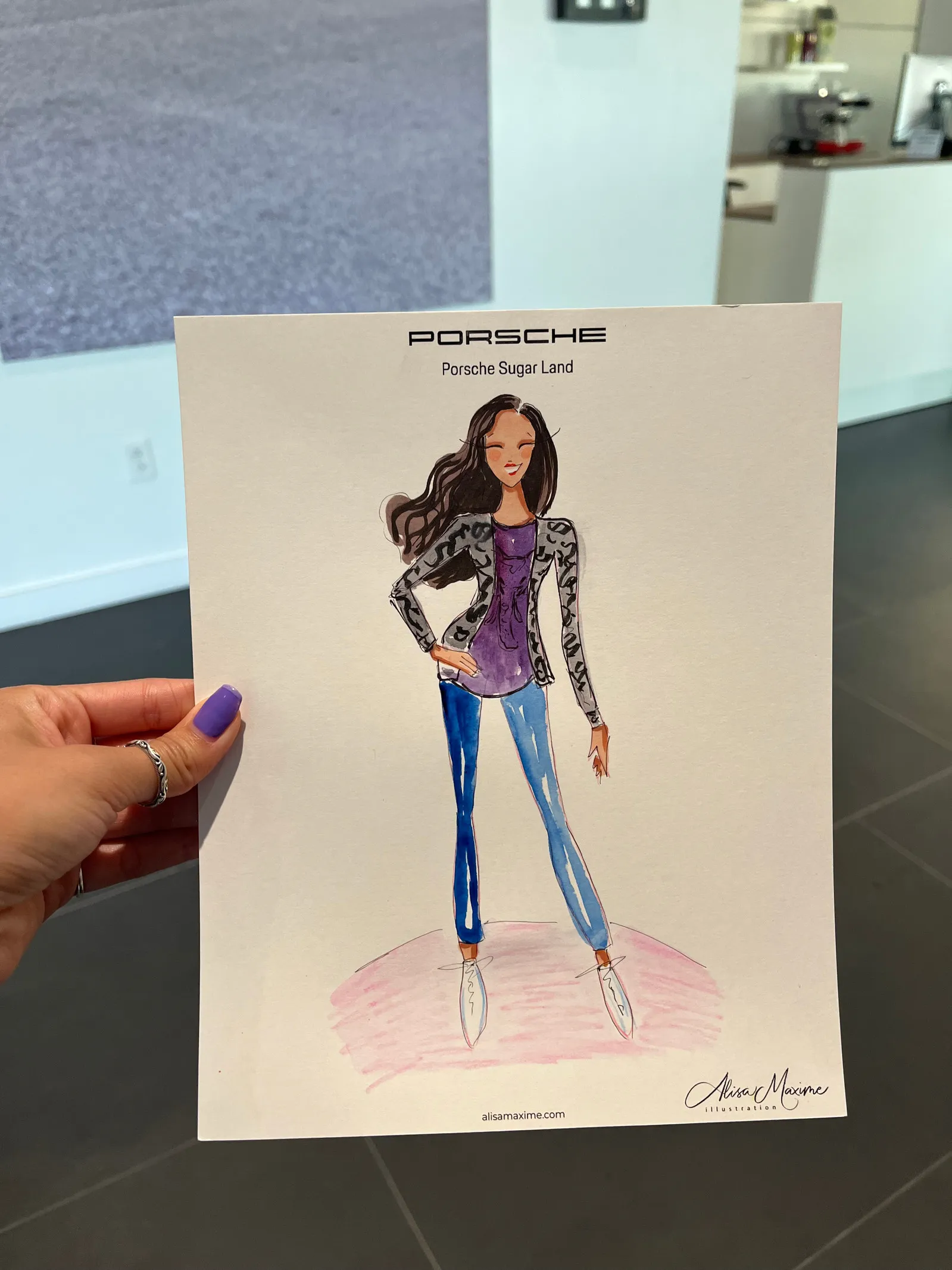 Live fashion sketch · 2025