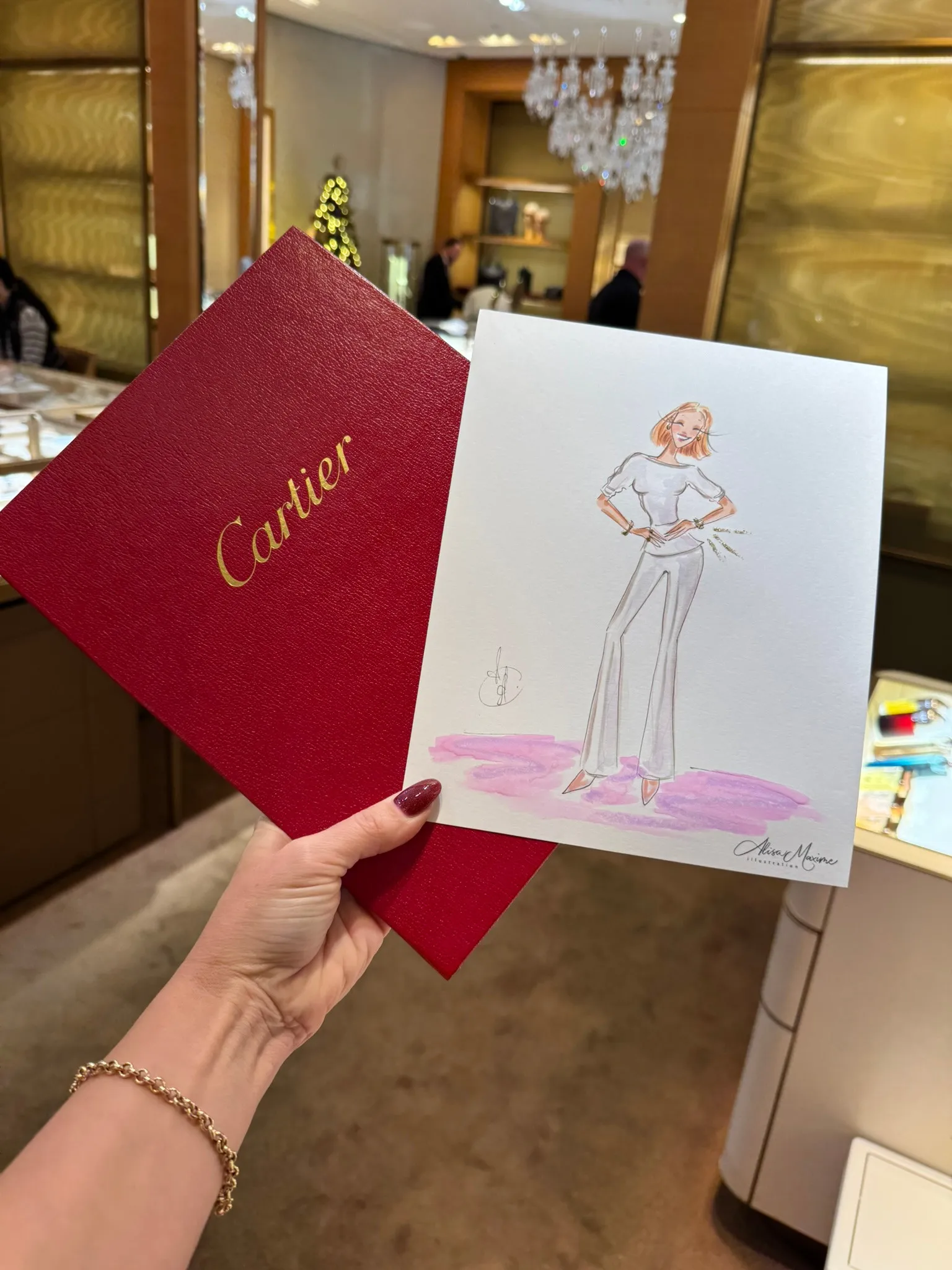 Live fashion sketch · 2024